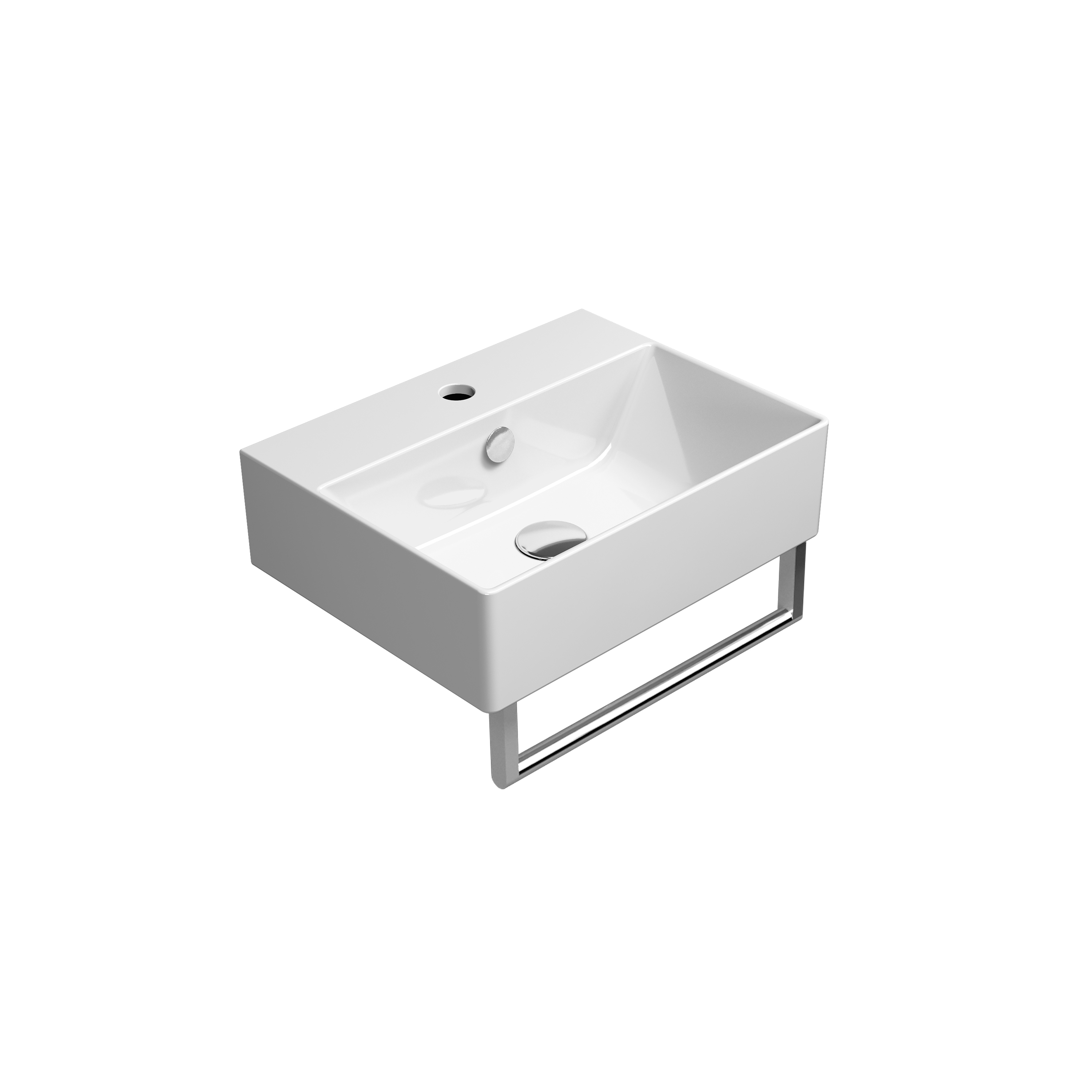 Display product Kube X 45x35 | Washbasin from manufacturer GSI Ceramica