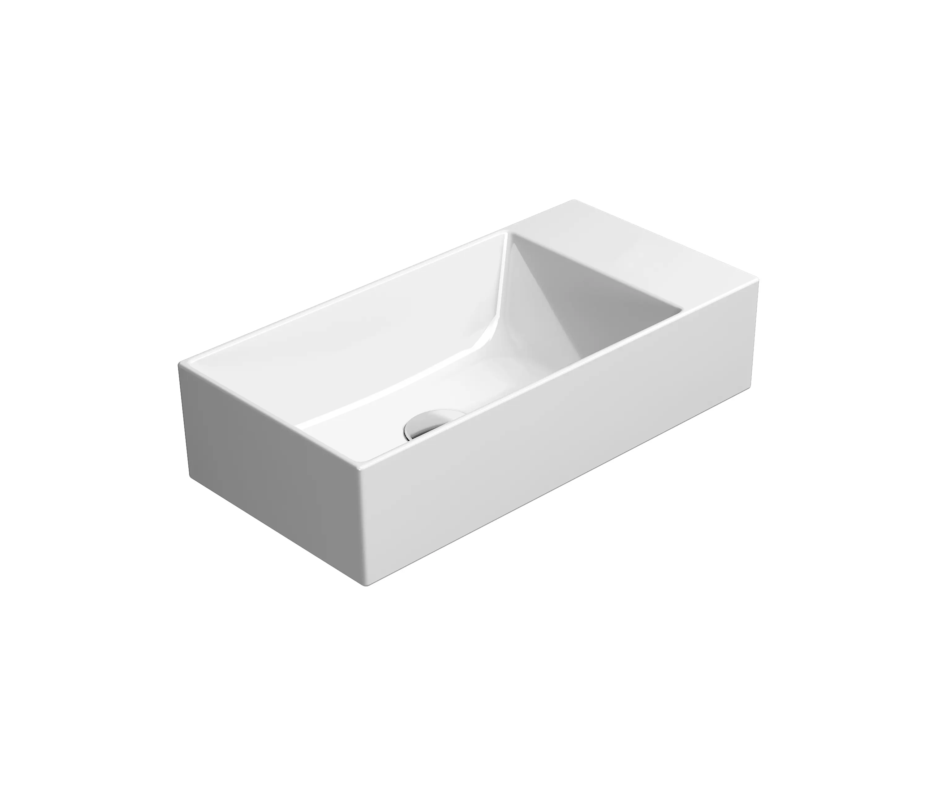 GSI Ceramica - Kube X 50x25 | Washbasin