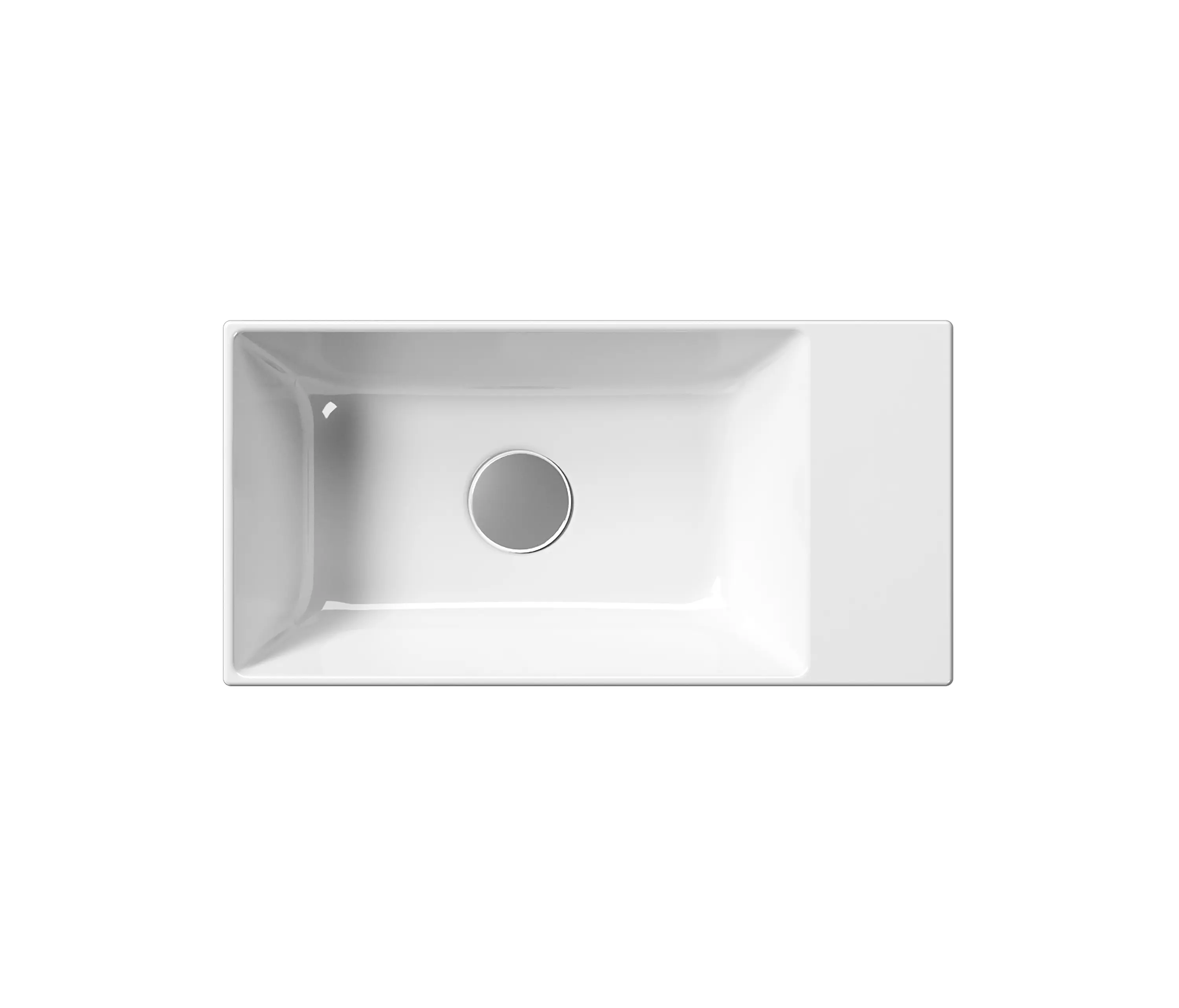GSI Ceramica - Kube X 50x25 | Washbasin