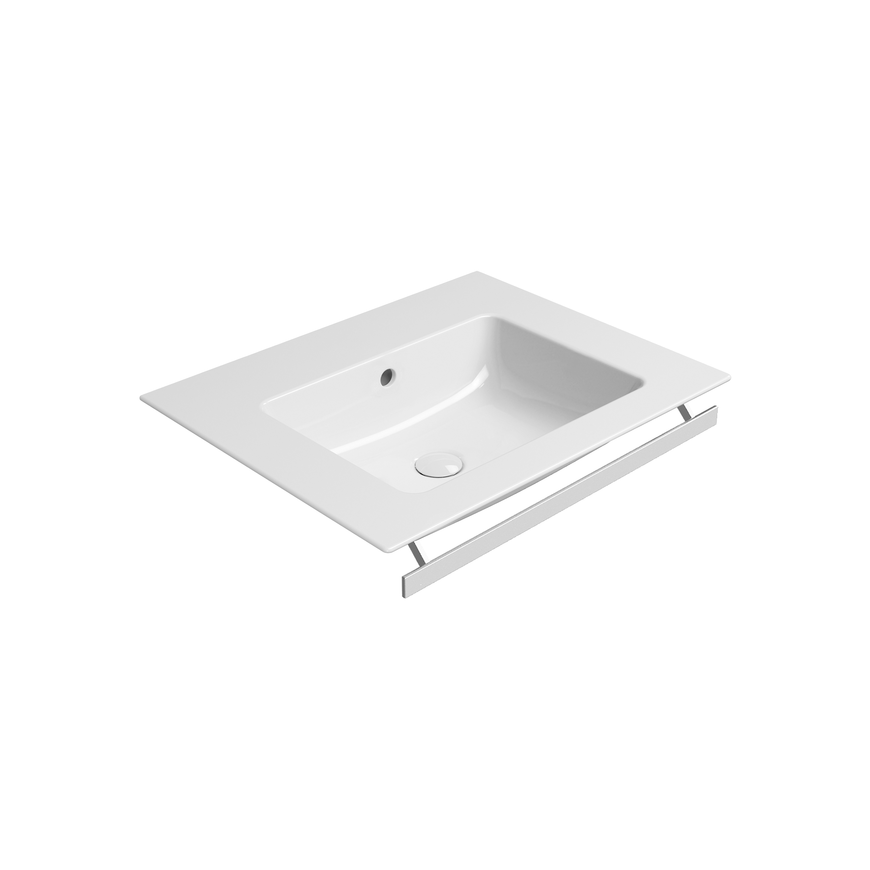 Afficher le produit Pura 60x50 | Washbasin du fabricant GSI Ceramica