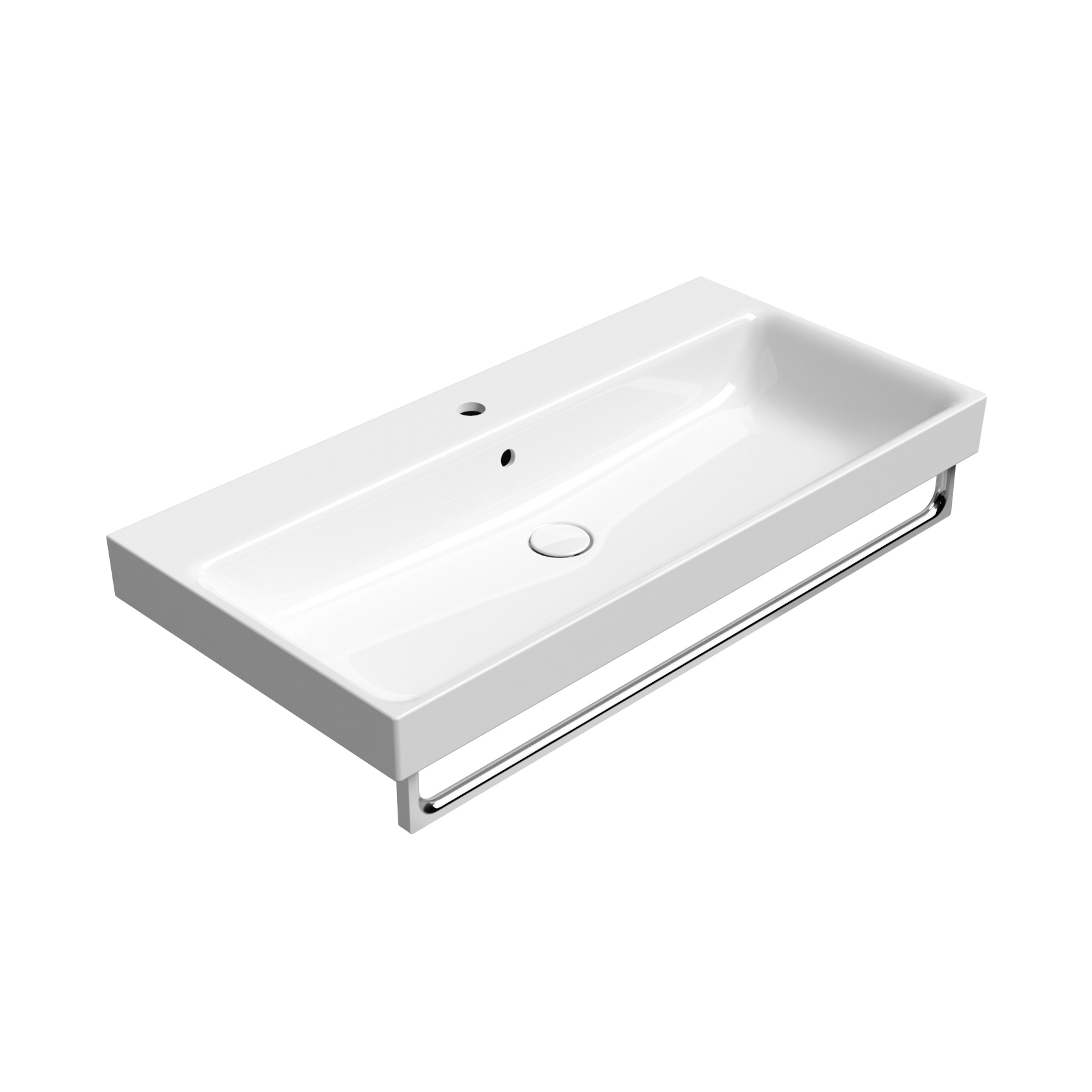 Mostra il prodotto Nubes 100x50 | Lavabo del produttore GSI Ceramica