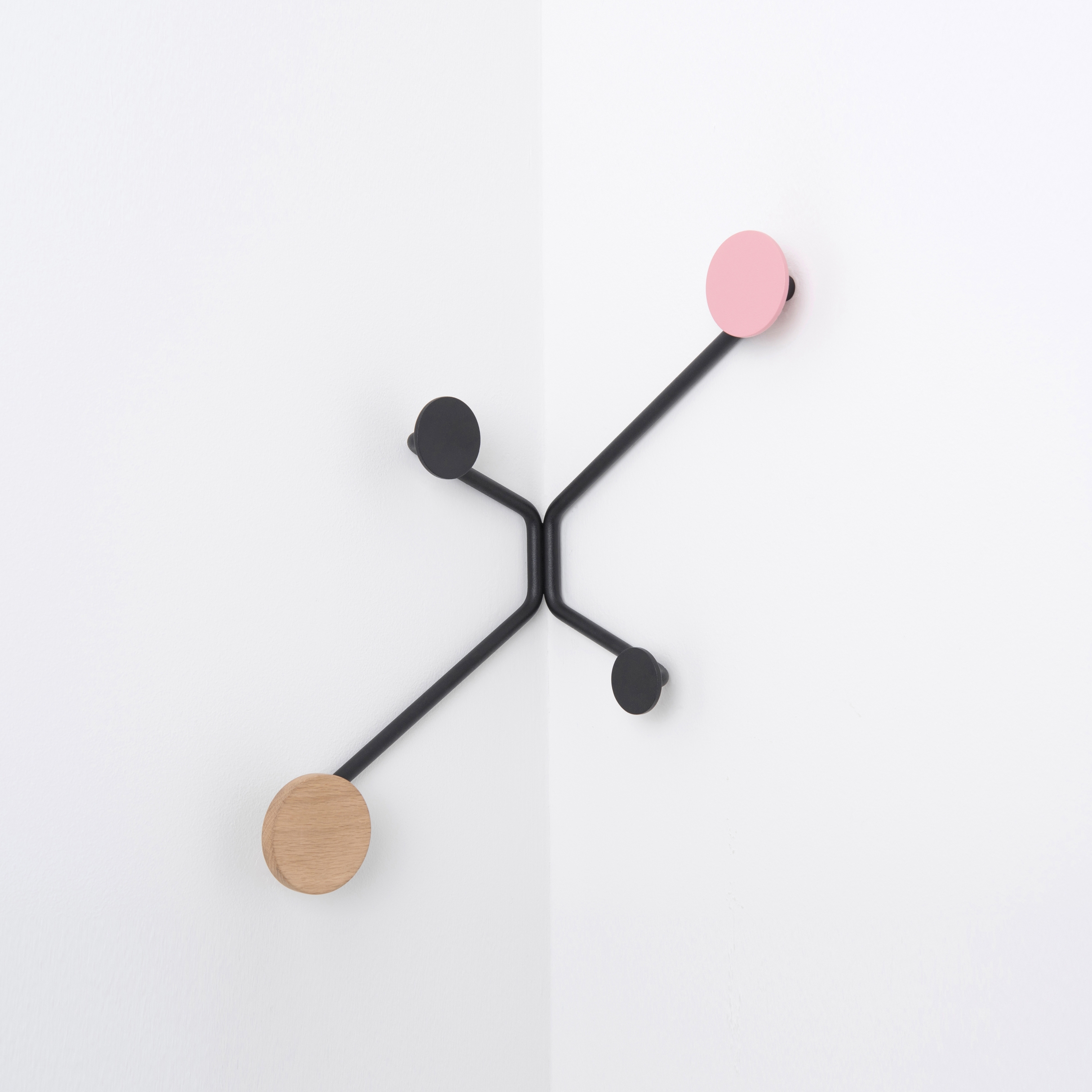 Hook wall coat rack | Inner corners