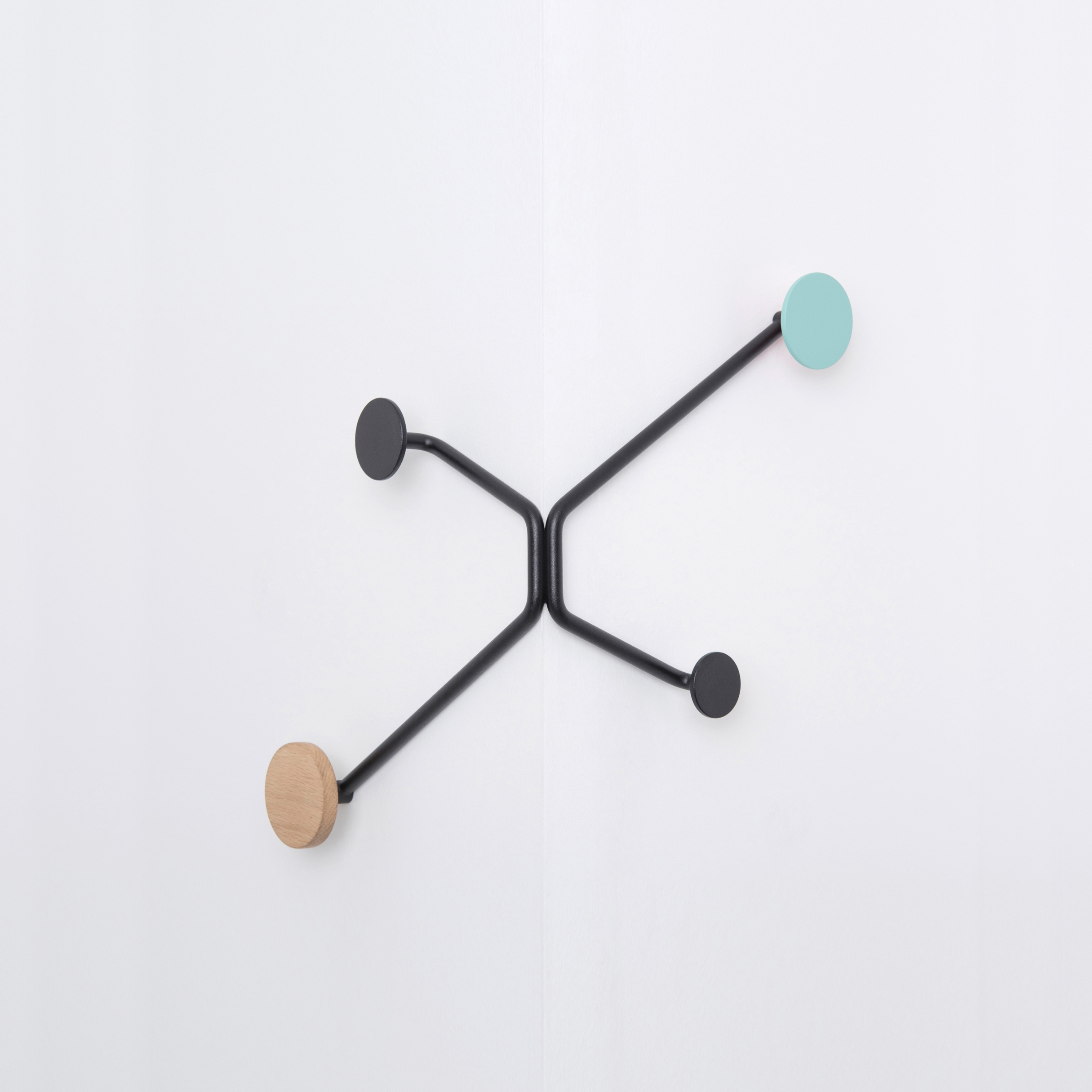 Hook wall coat rack | Outer corners
