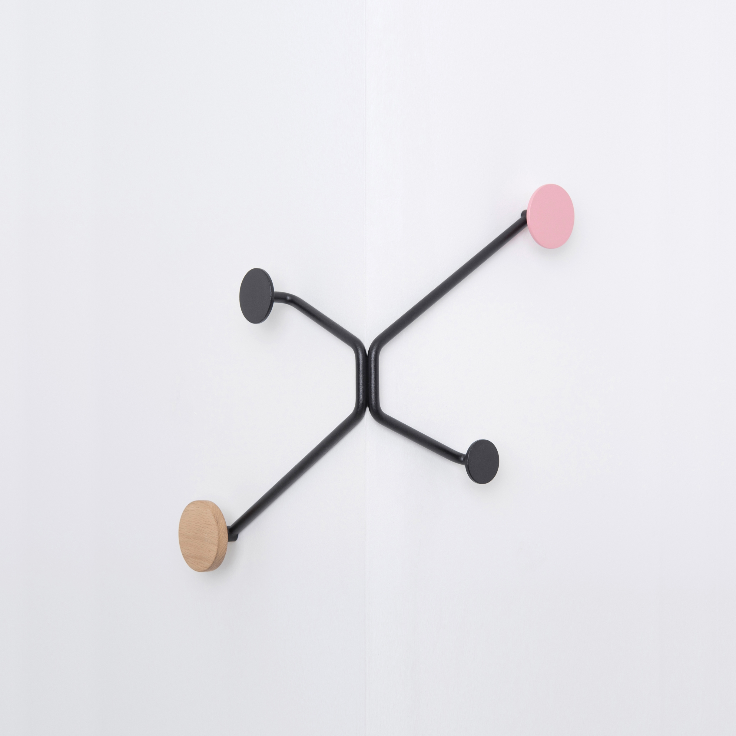 Hook wall coat rack | Outer corners
