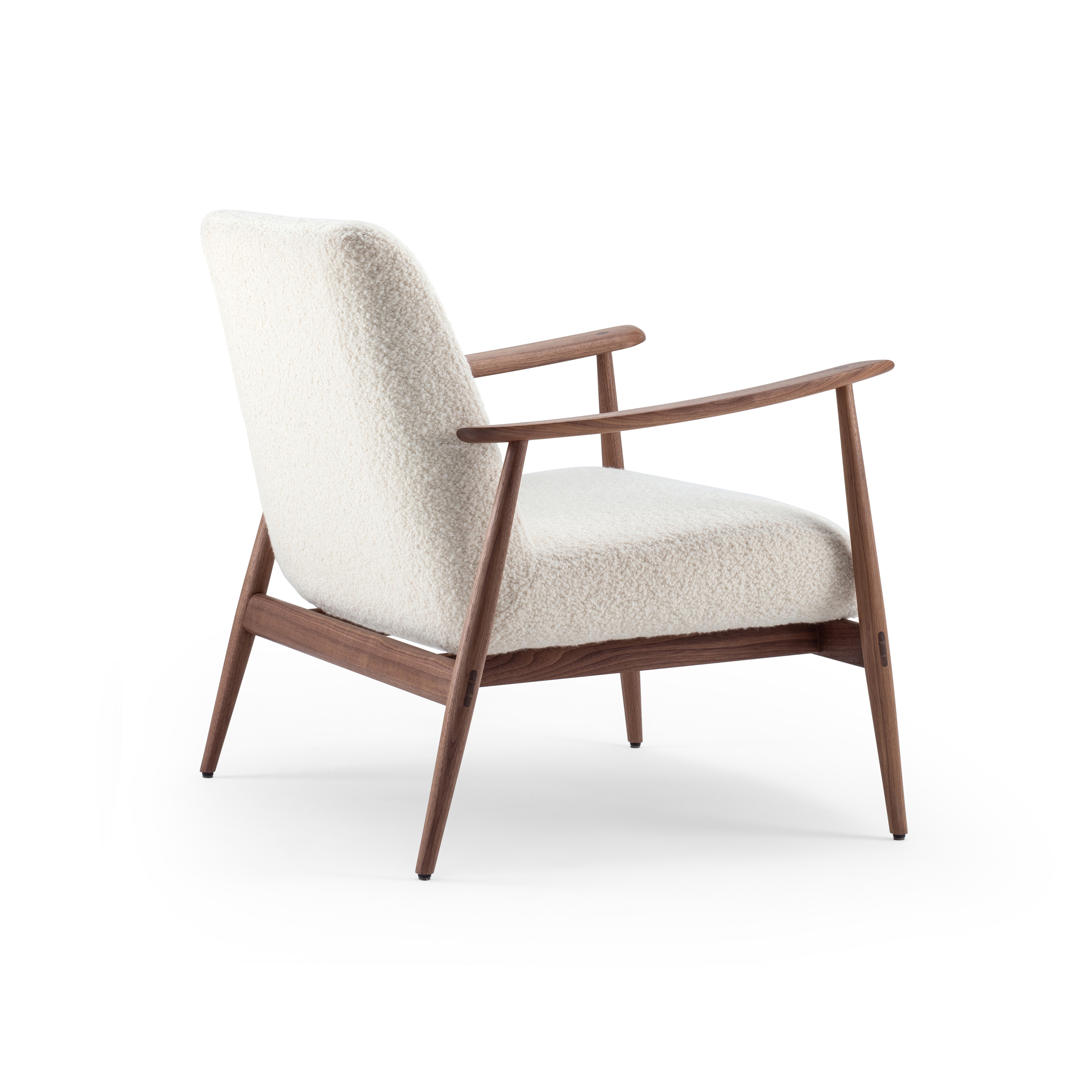 Aska Lounge Chair - Walnut
