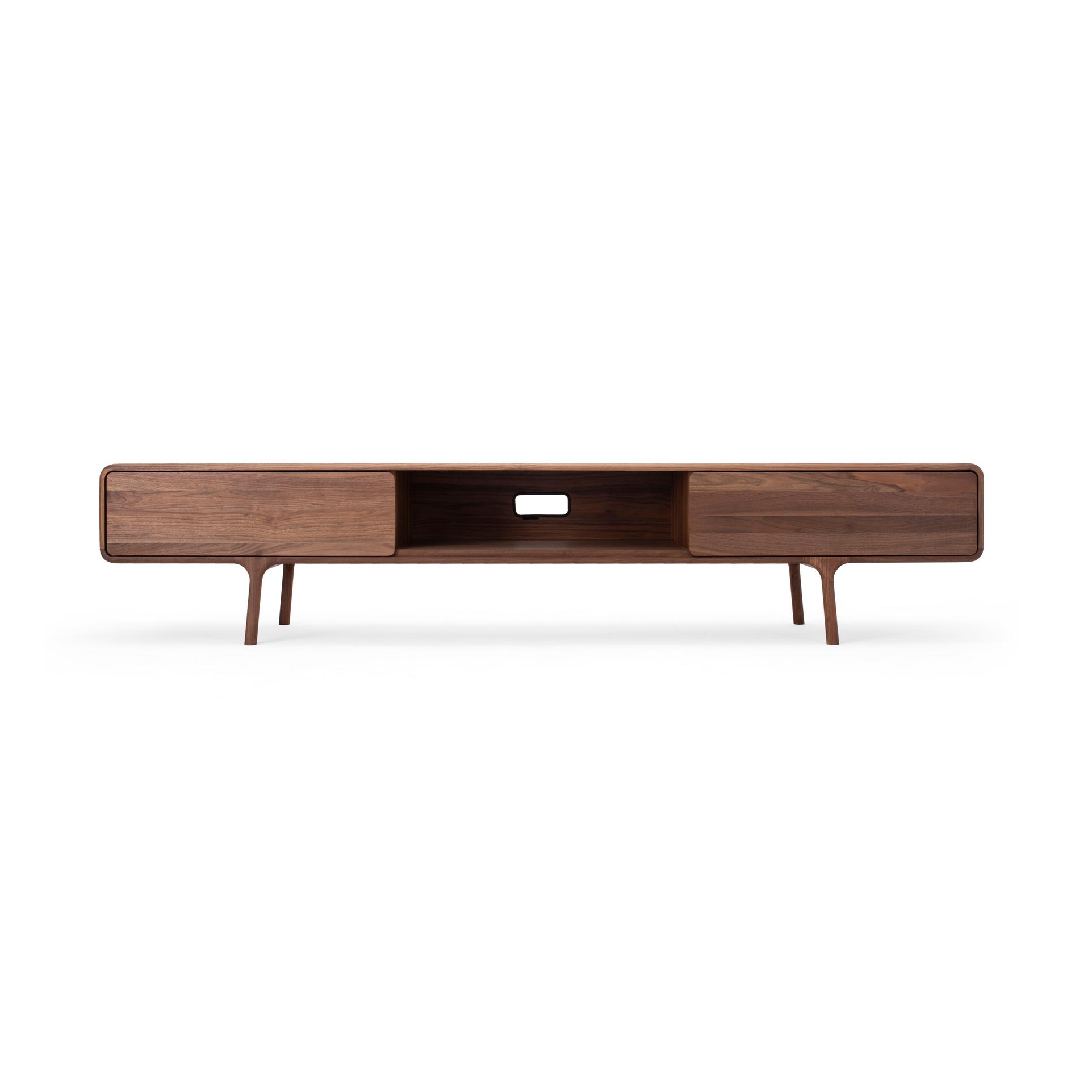 Fawn lowboard | 2 drawers (Walnut)