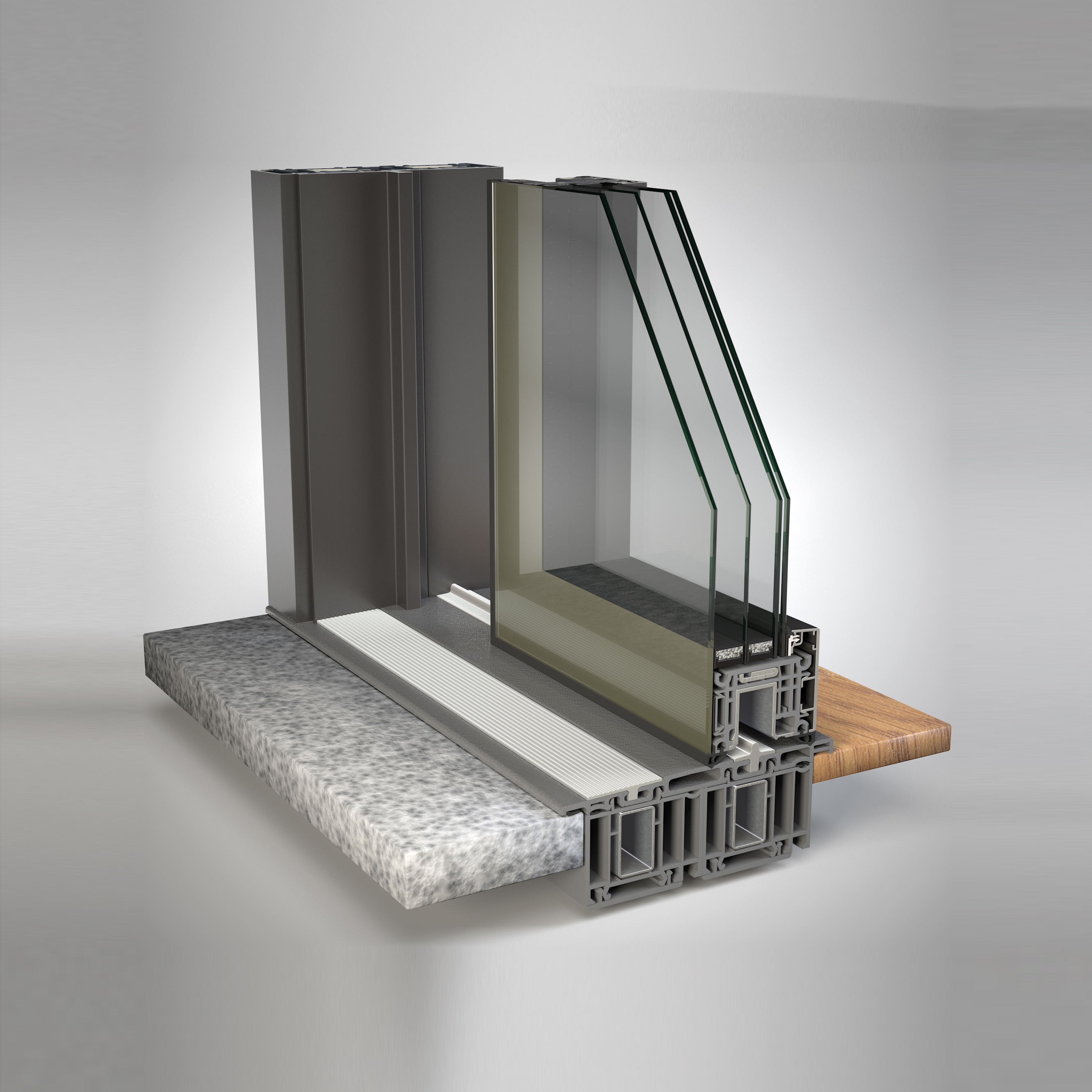 Afficher le produit Porte levante coulissante Cristal du fabricant Finstral