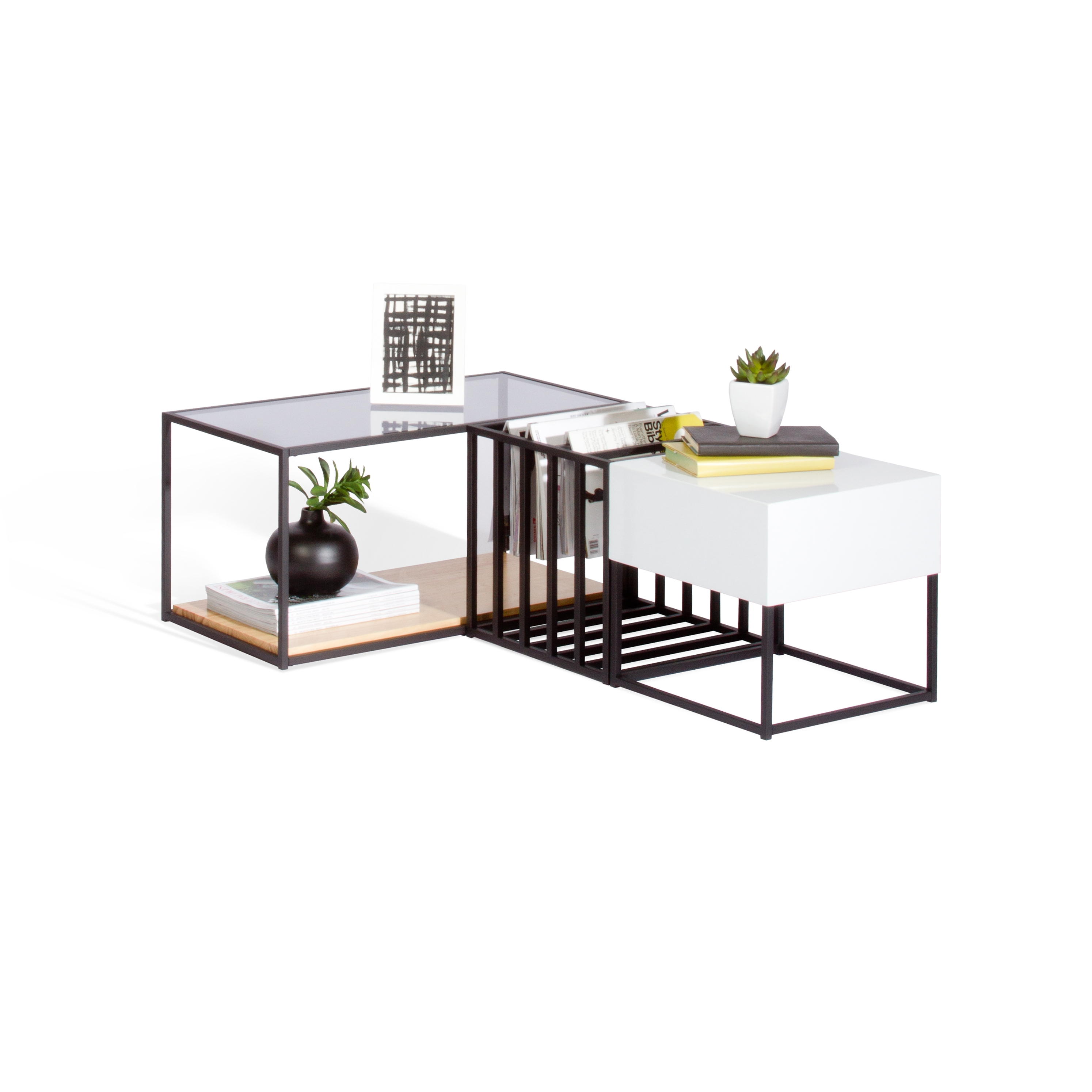 Produkt Space Frame Table Set des Herstellers Sauder Boutique anzeigen