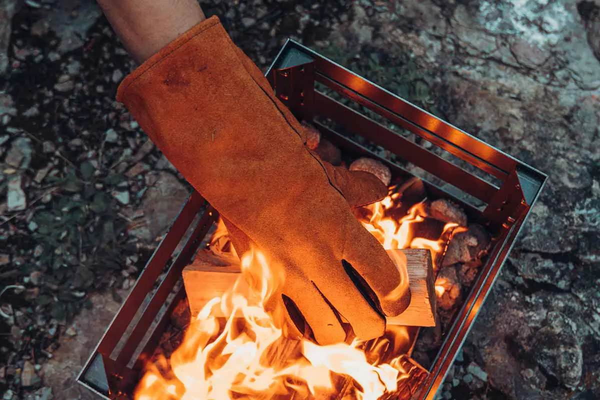 höfats - TOOLS Feuerhandschuhe Leder