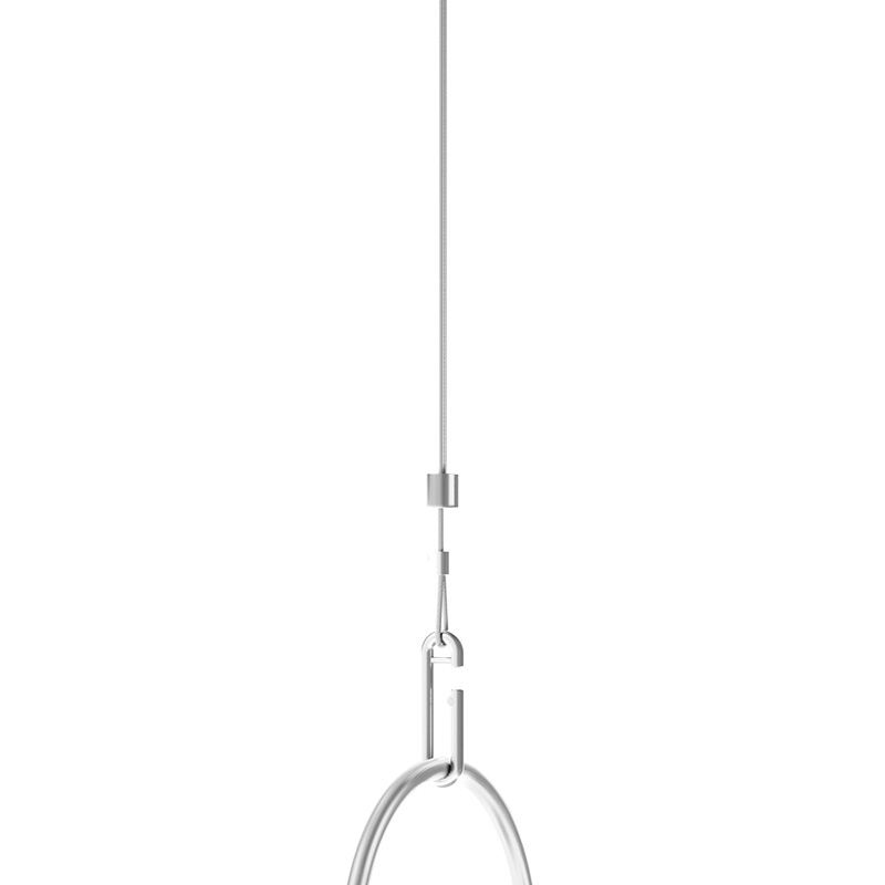 Display product SPIN 120 Hanging System silver from manufacturer höfats