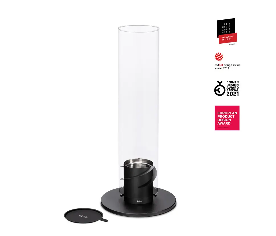 höfats - SPIN 120 Tabletop Fireplace black