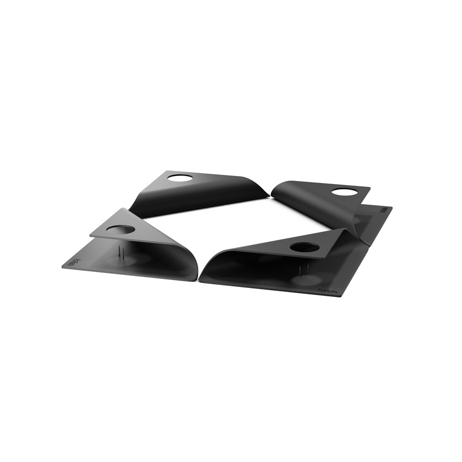 Mostrar el producto SQUARE CANDLE black, 4 pcs del fabricante höfats