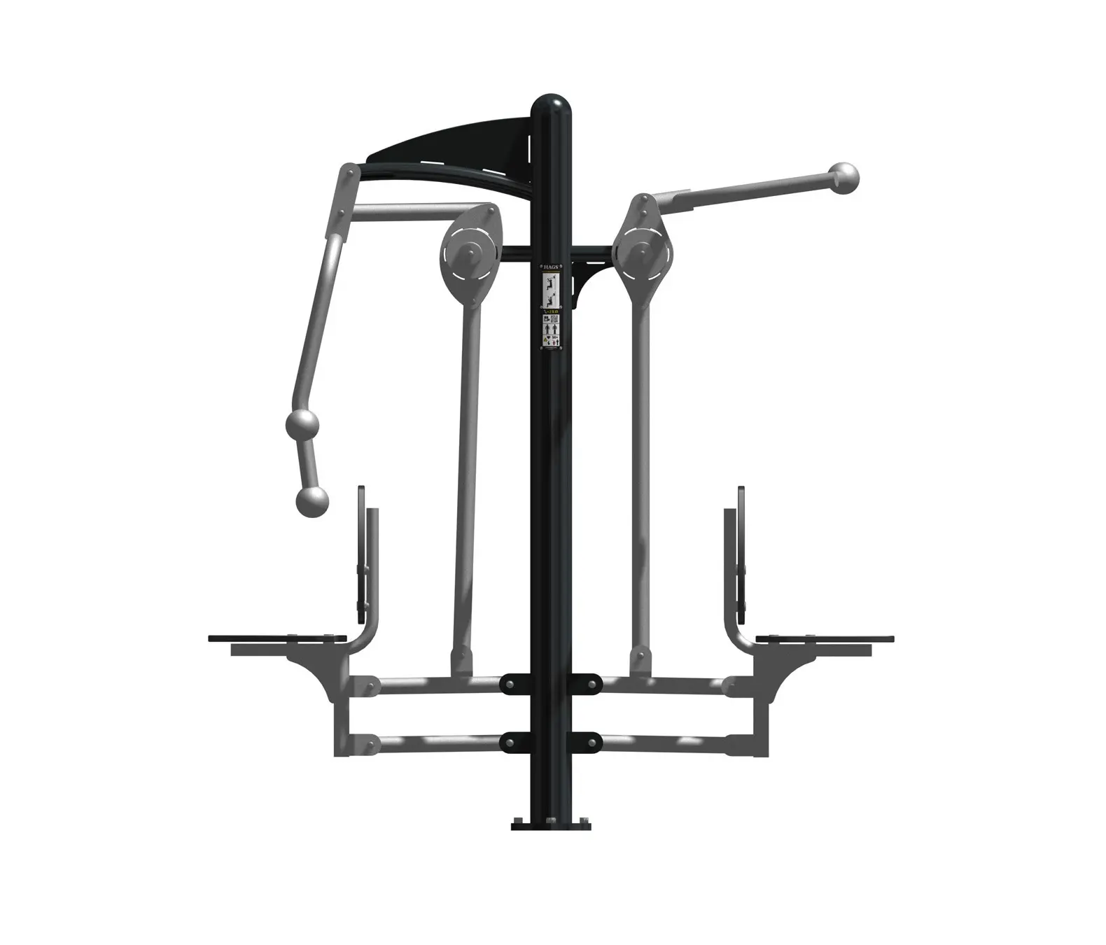 Hags - Gym Station | Lat Pull & Chest Press Combo