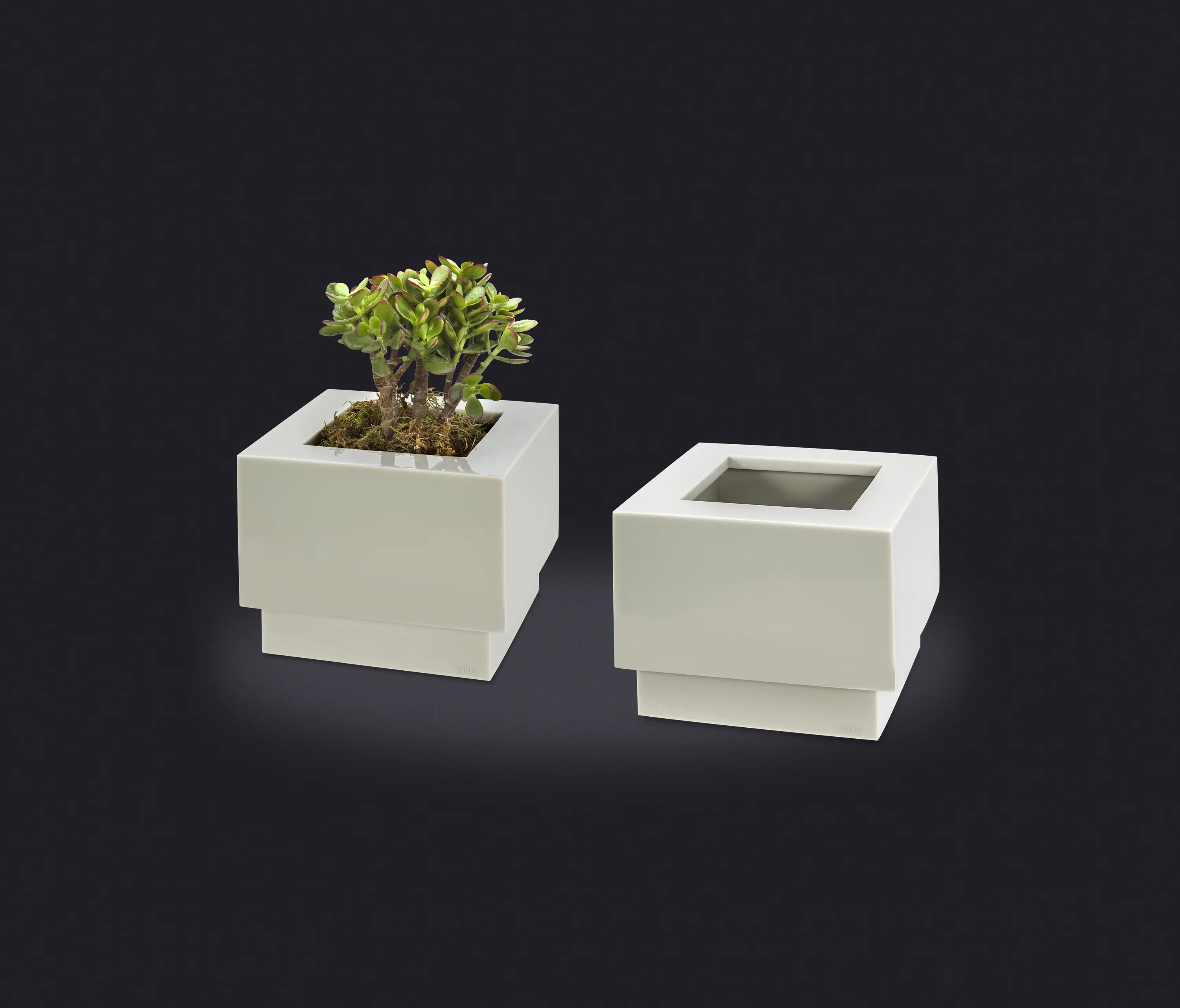 Vallvé - Metro Small Wastebasket with Open Lid