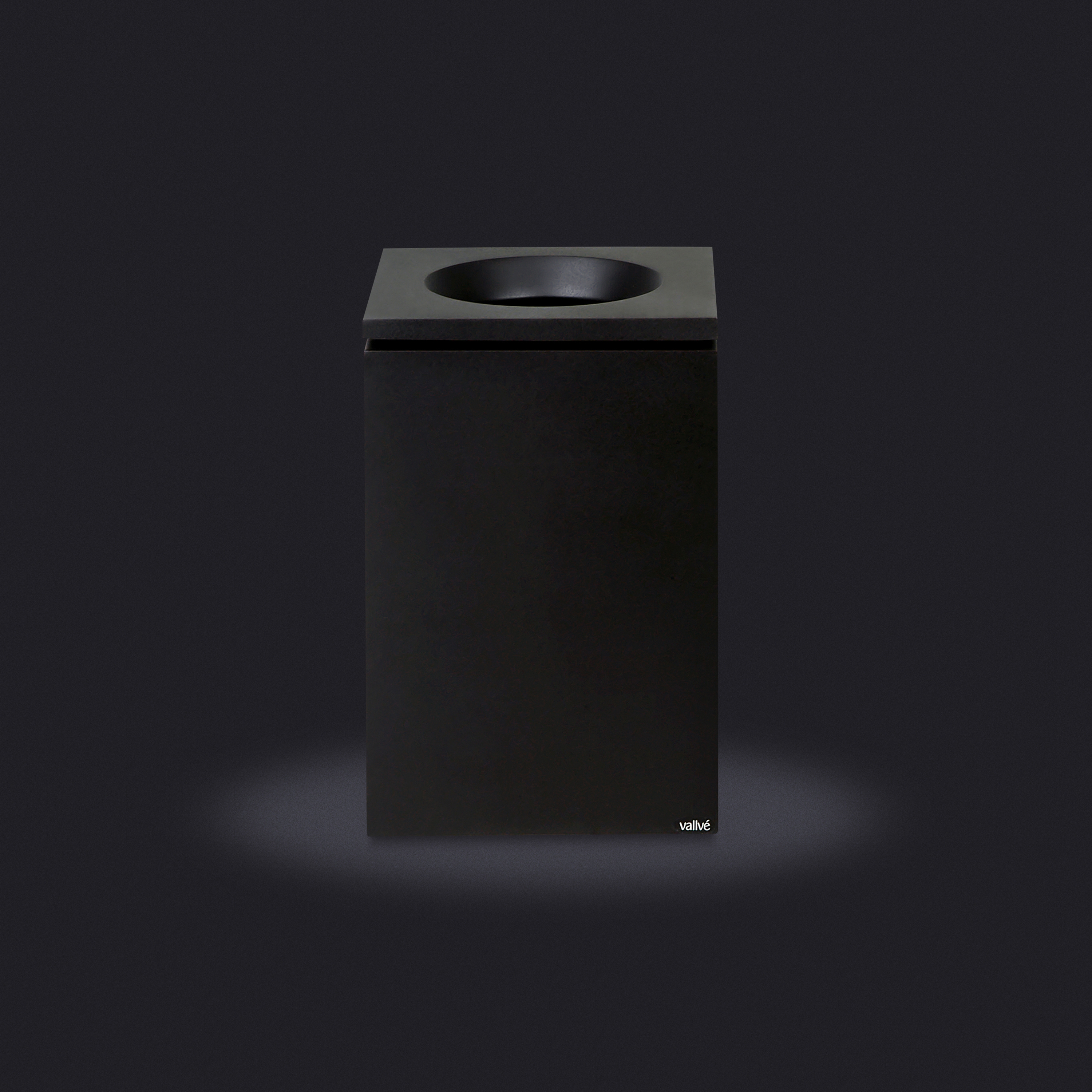 Mostrar el producto Square Wastebasket with Open Lid del fabricante Vallvé