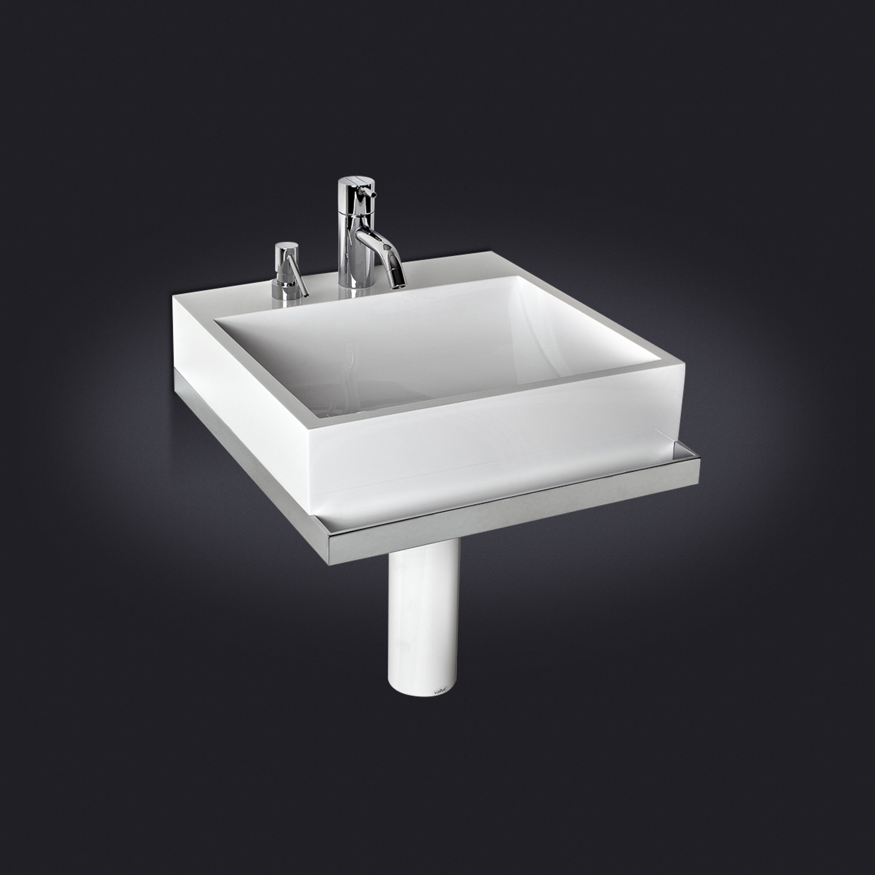 Mostrar el producto Quarenta Wall Mounted Washbasin del fabricante Vallvé