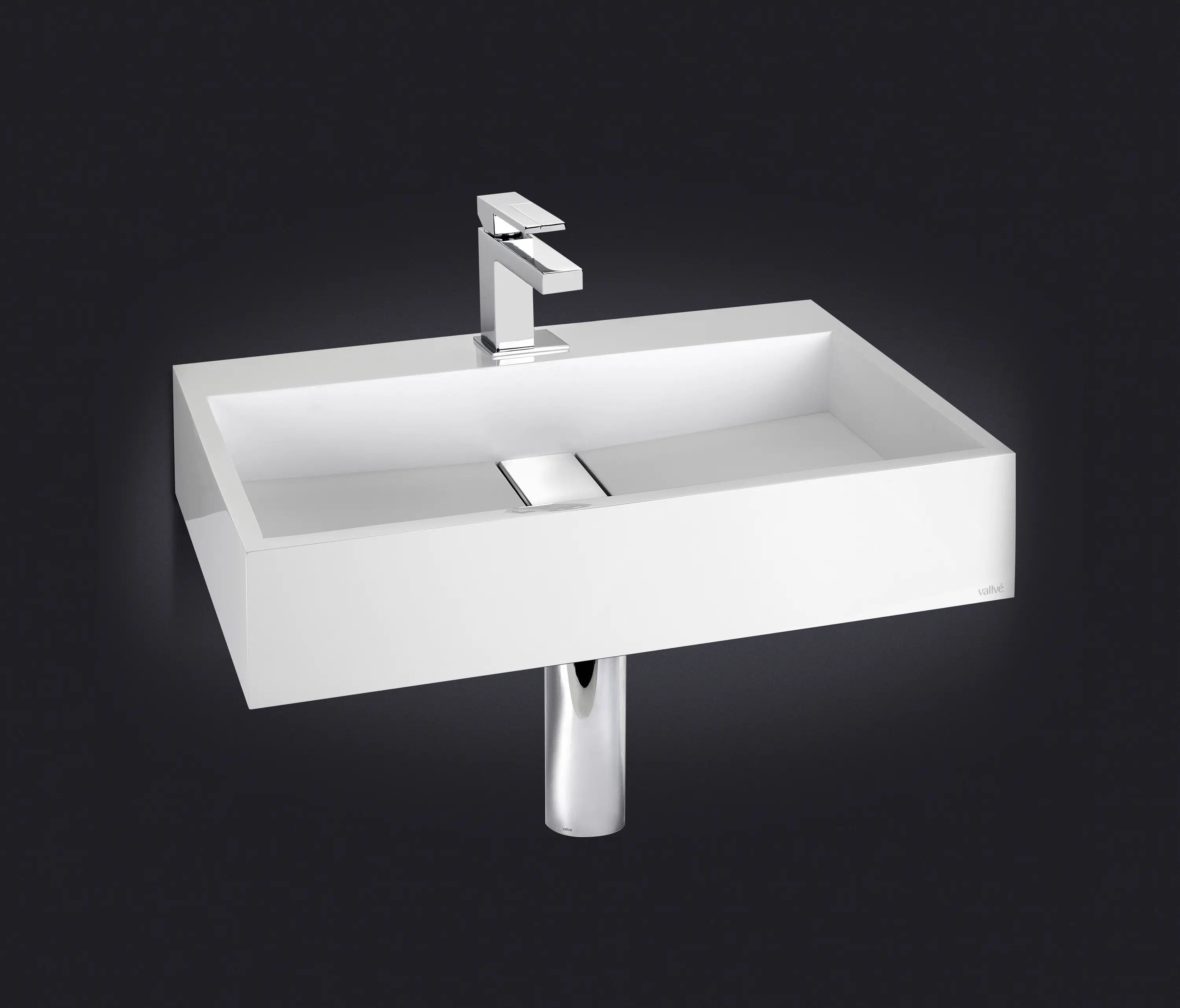 Vallvé - Stripe Wall Mounted Washbasin