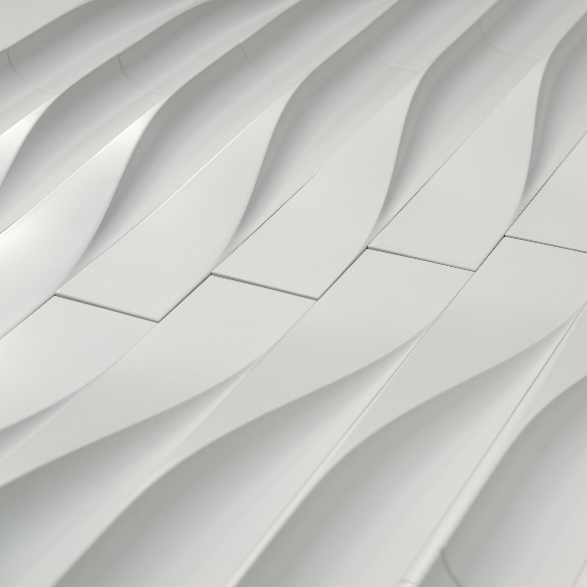 Liquid Forms 3D concrete tile for interior and exterior