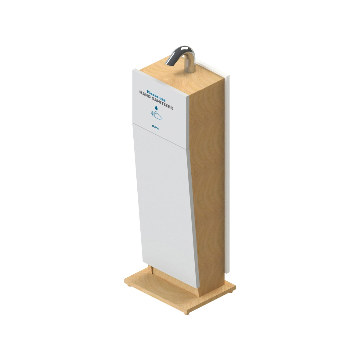 Display product Classic Hand Sanitizer Stand from manufacturer Stern Engineering
