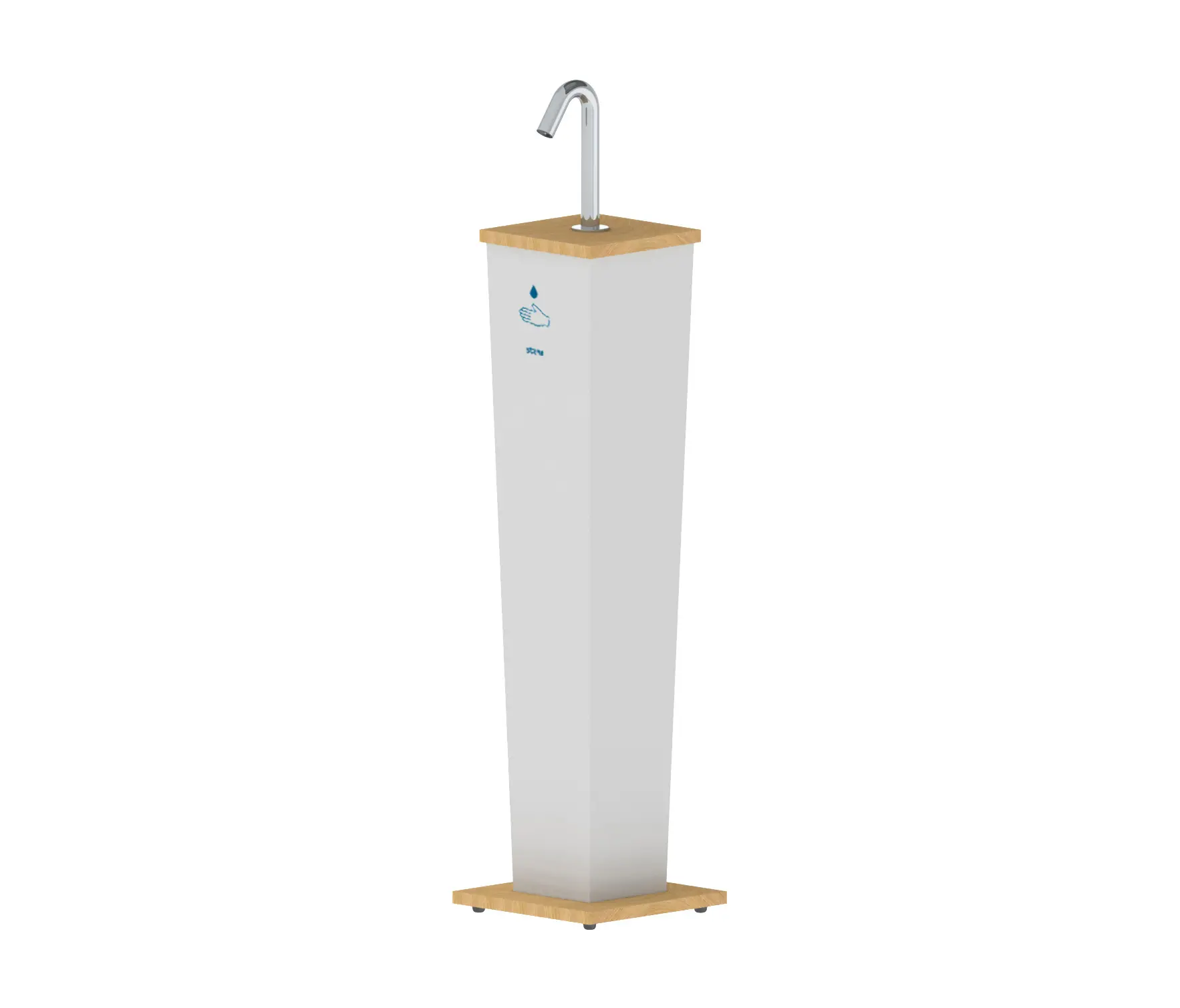 Stern Engineering - Csaba Hand Sanitizer Stand Pillar