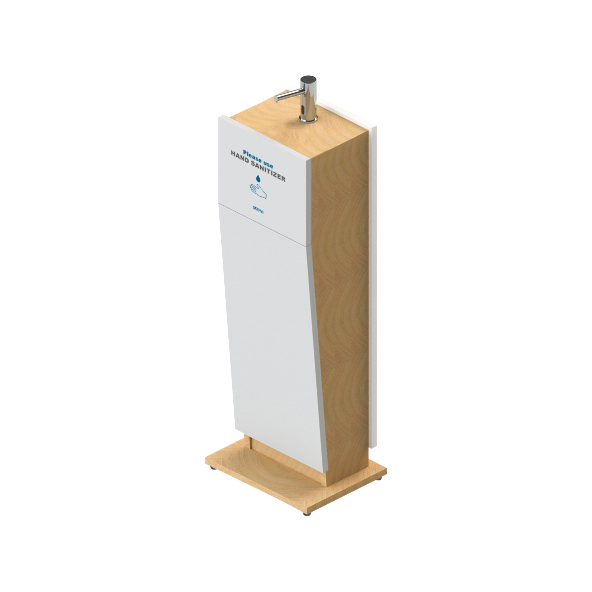 Display product Elite Hand Sanitizer Stand from manufacturer Stern Engineering
