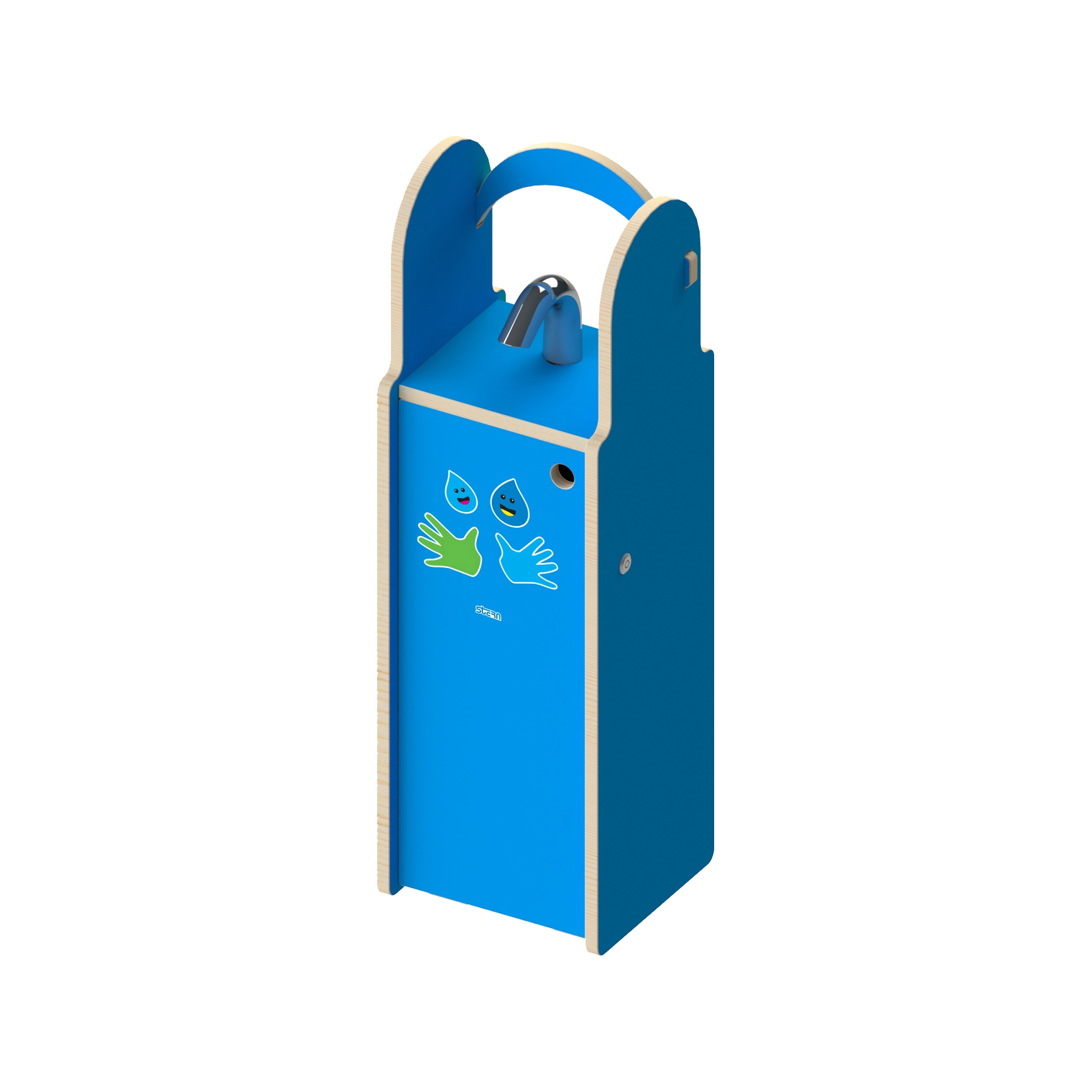 Display product Fun Hand Sanitizer Stand from manufacturer Stern Engineering