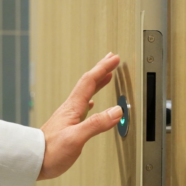 Display product Touchless WC Cubicles with Occupancy Indicator from manufacturer Stern Engineering