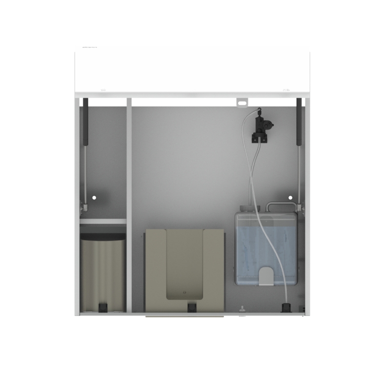 Mostra il prodotto SAP Module - Behind Mirror Soap Air Paper Dispenser del produttore Stern Engineering