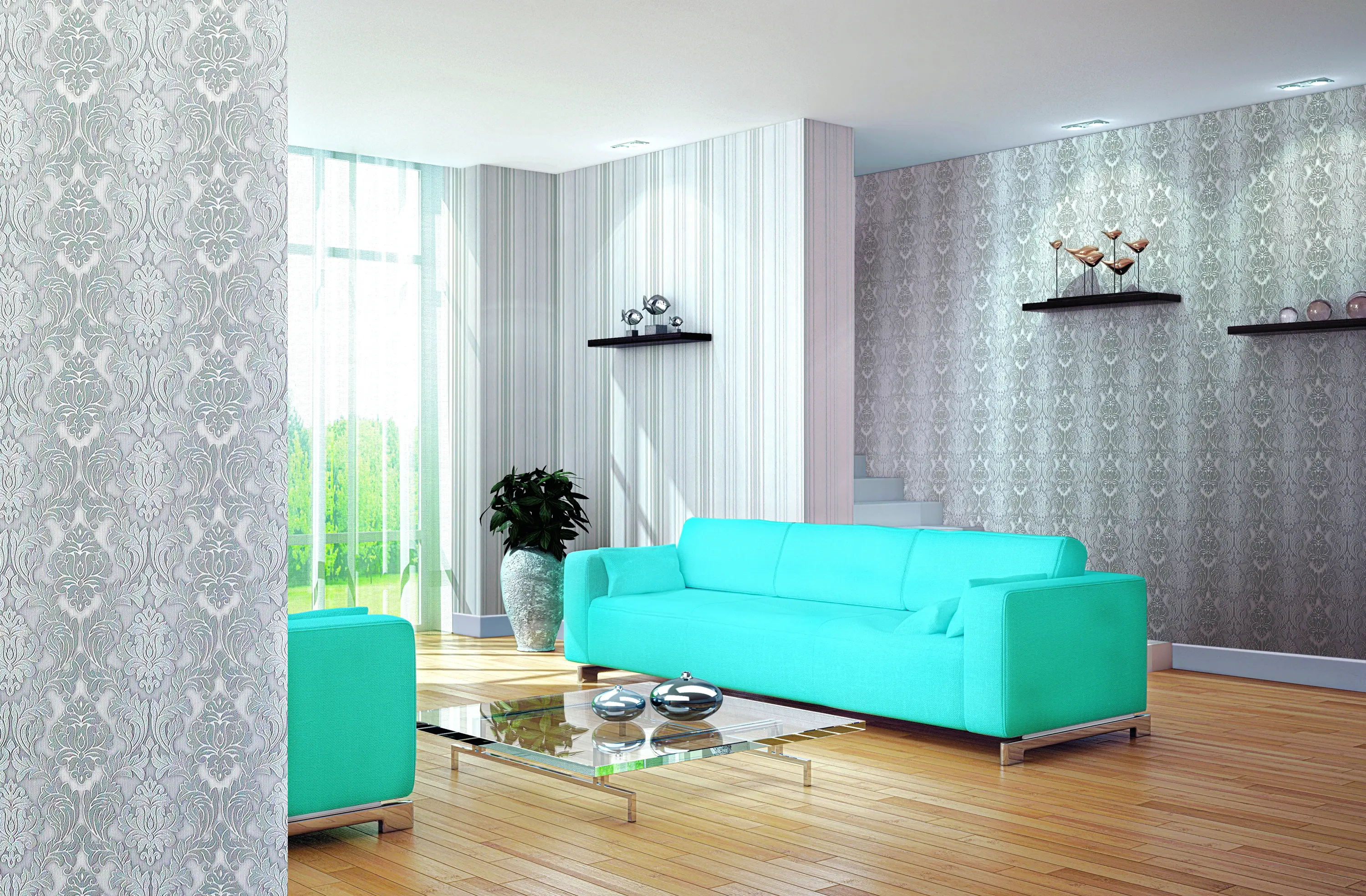 e-Delux - Versailles - Baroque wallpaper EDEM 6001-90