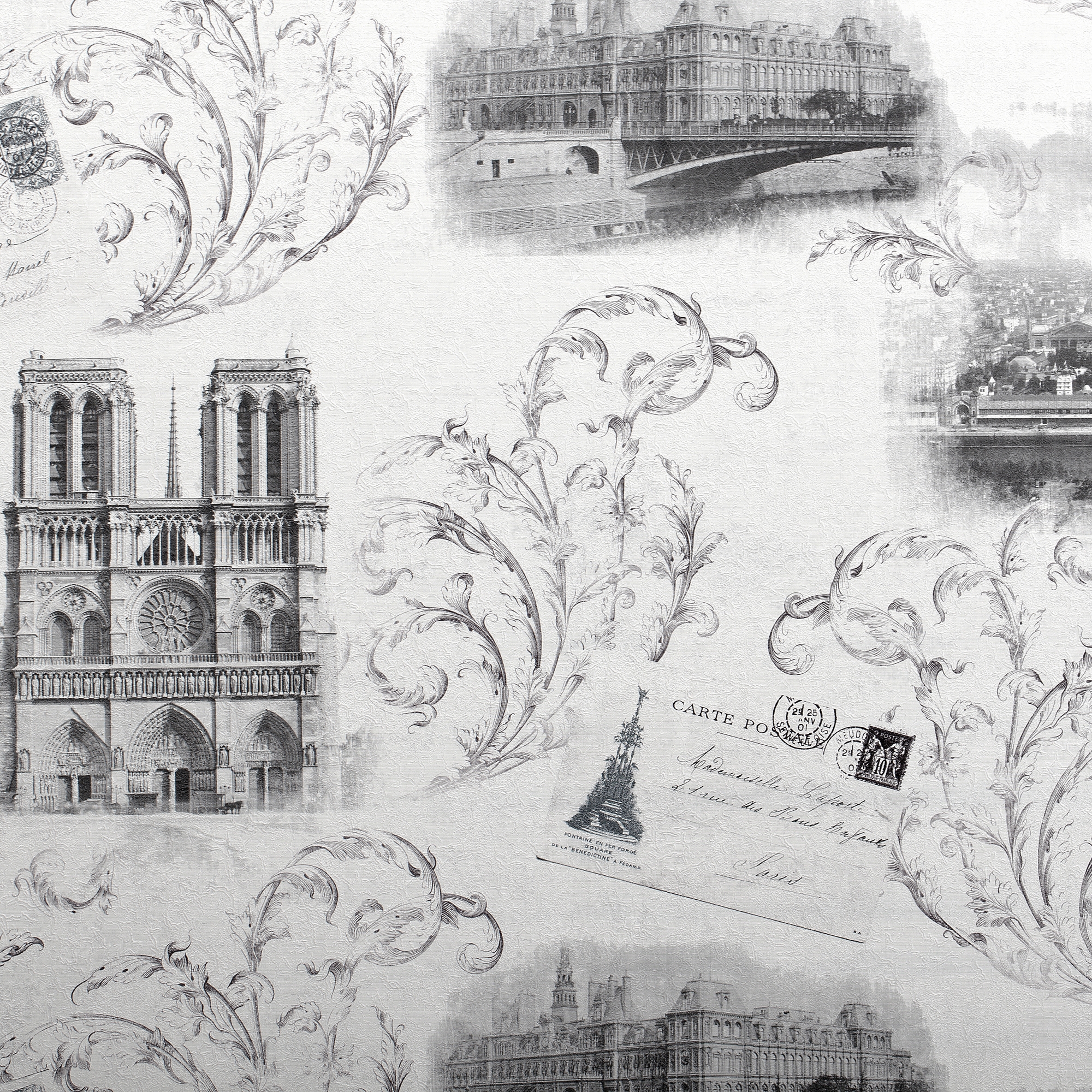 Mostrar el producto STATUS - Papel pintado París EDEM 9050-10 del fabricante e-Delux