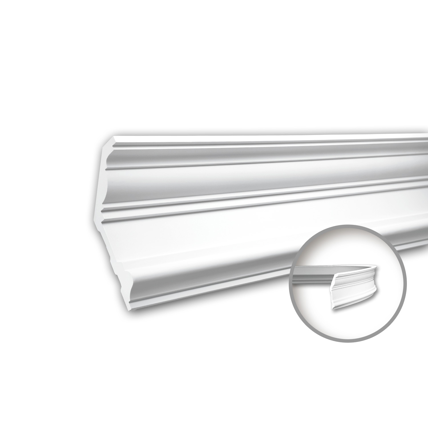 Mostra il prodotto Interior mouldings - Cornice soffitto parete Profhome Decor 150132F del produttore e-Delux
