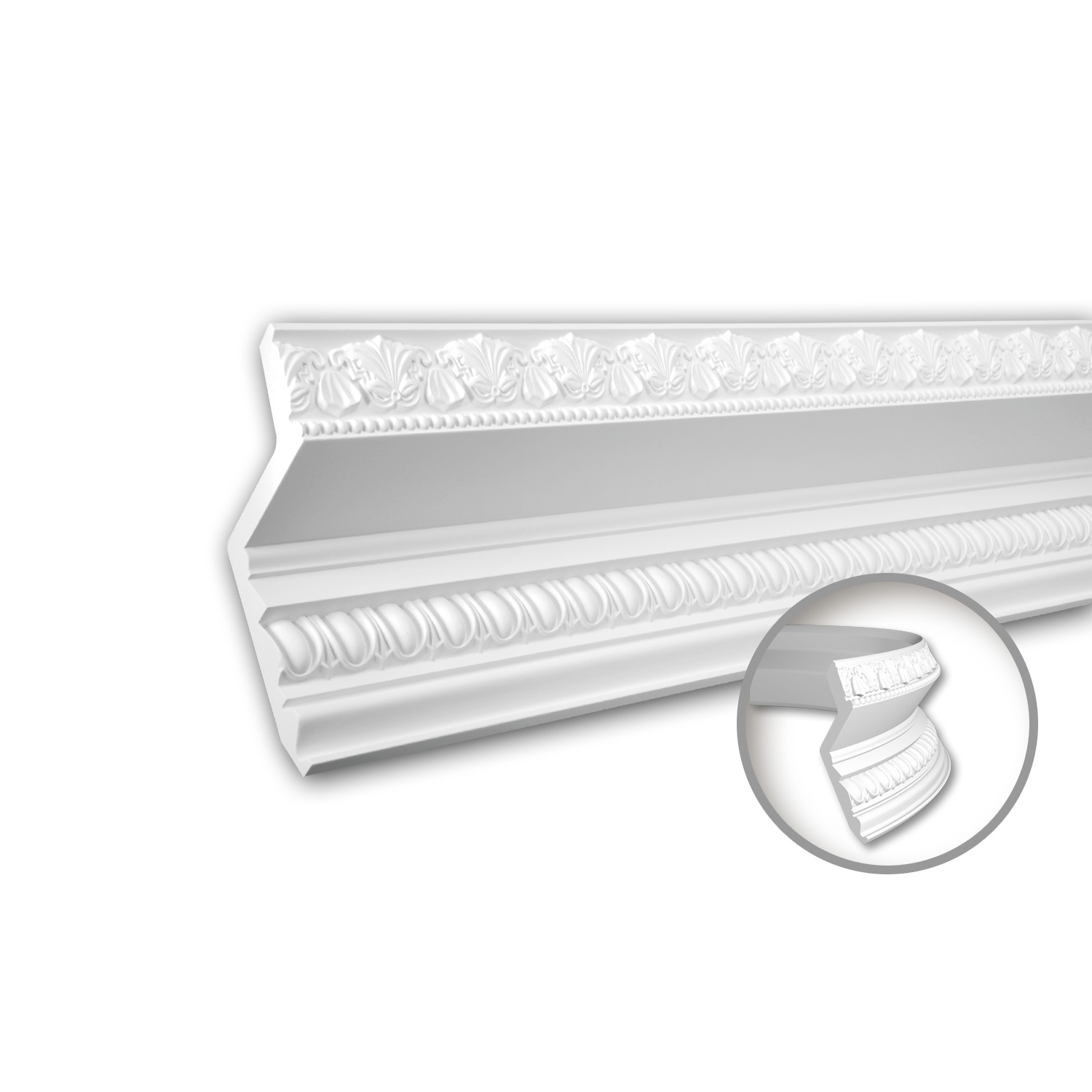 Display product Interior mouldings - Cornice moulding Profhome 150137F from manufacturer e-Delux