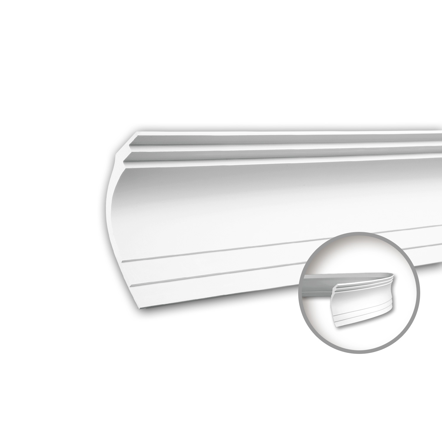 Mostra il prodotto Interior mouldings - Cornice soffitto parete Profhome Decor 150147F del produttore e-Delux