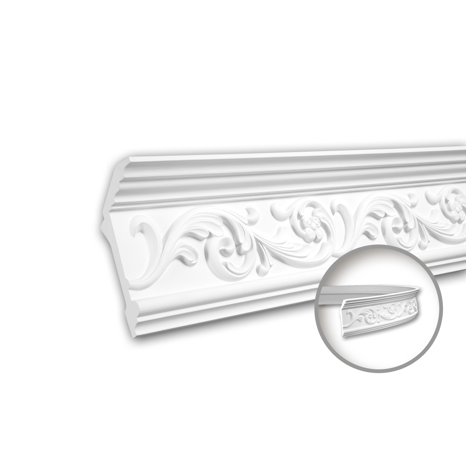 Display product Interior mouldings - Cornice moulding Profhome 150163F from manufacturer e-Delux