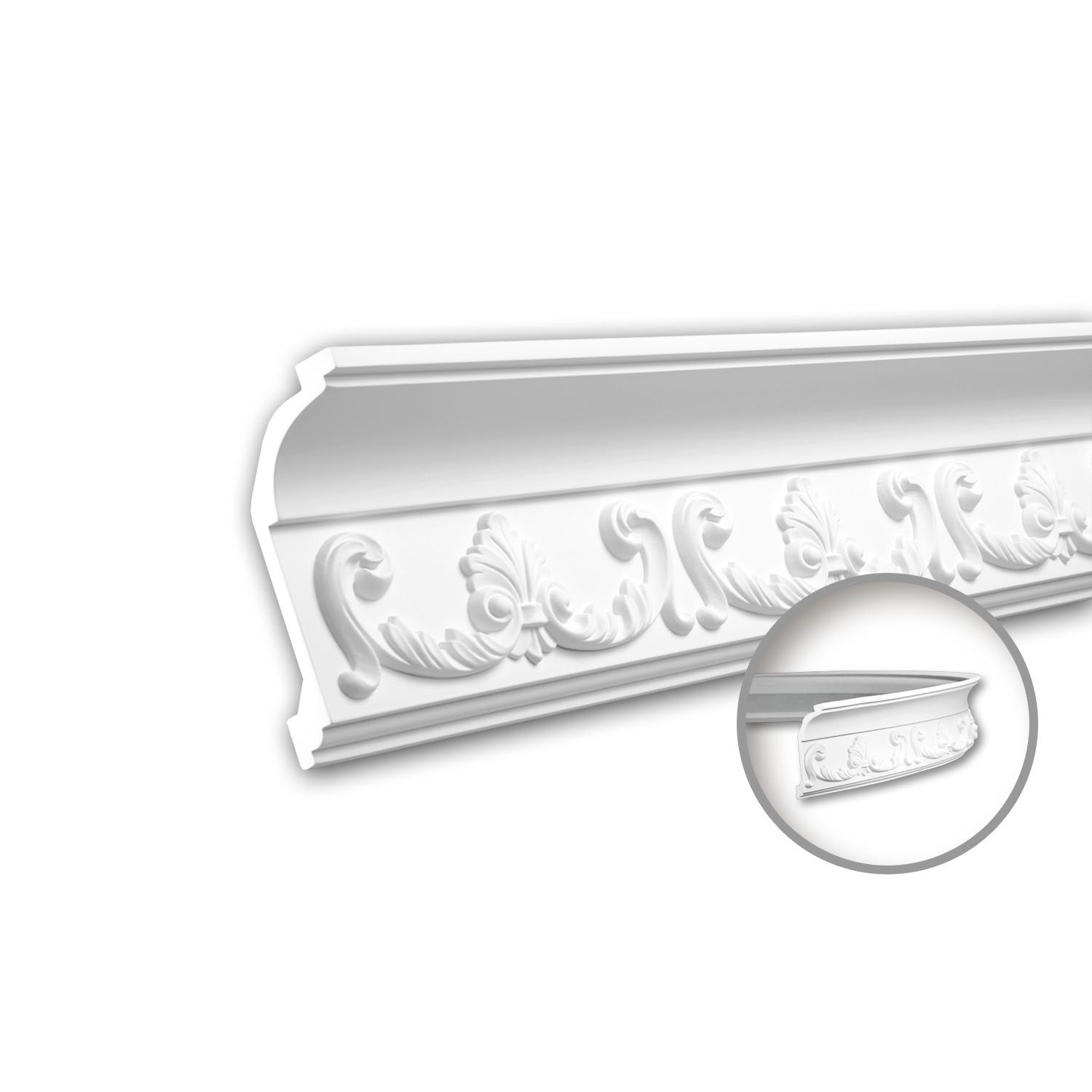 Display product Interior mouldings - Cornice moulding Profhome 150166F from manufacturer e-Delux