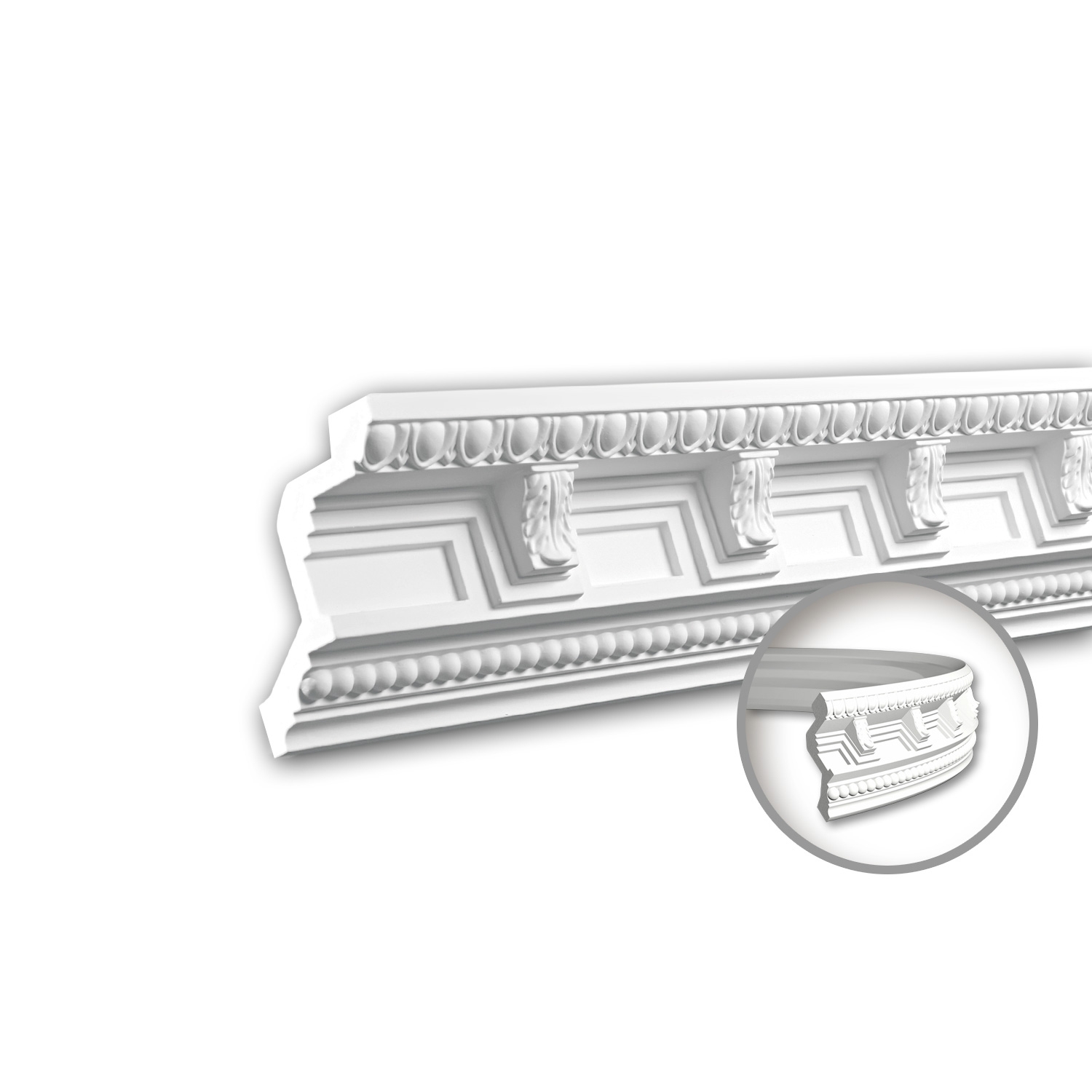 Mostra il prodotto Interior mouldings - Cornice soffitto parete Profhome Decor 150169F del produttore e-Delux