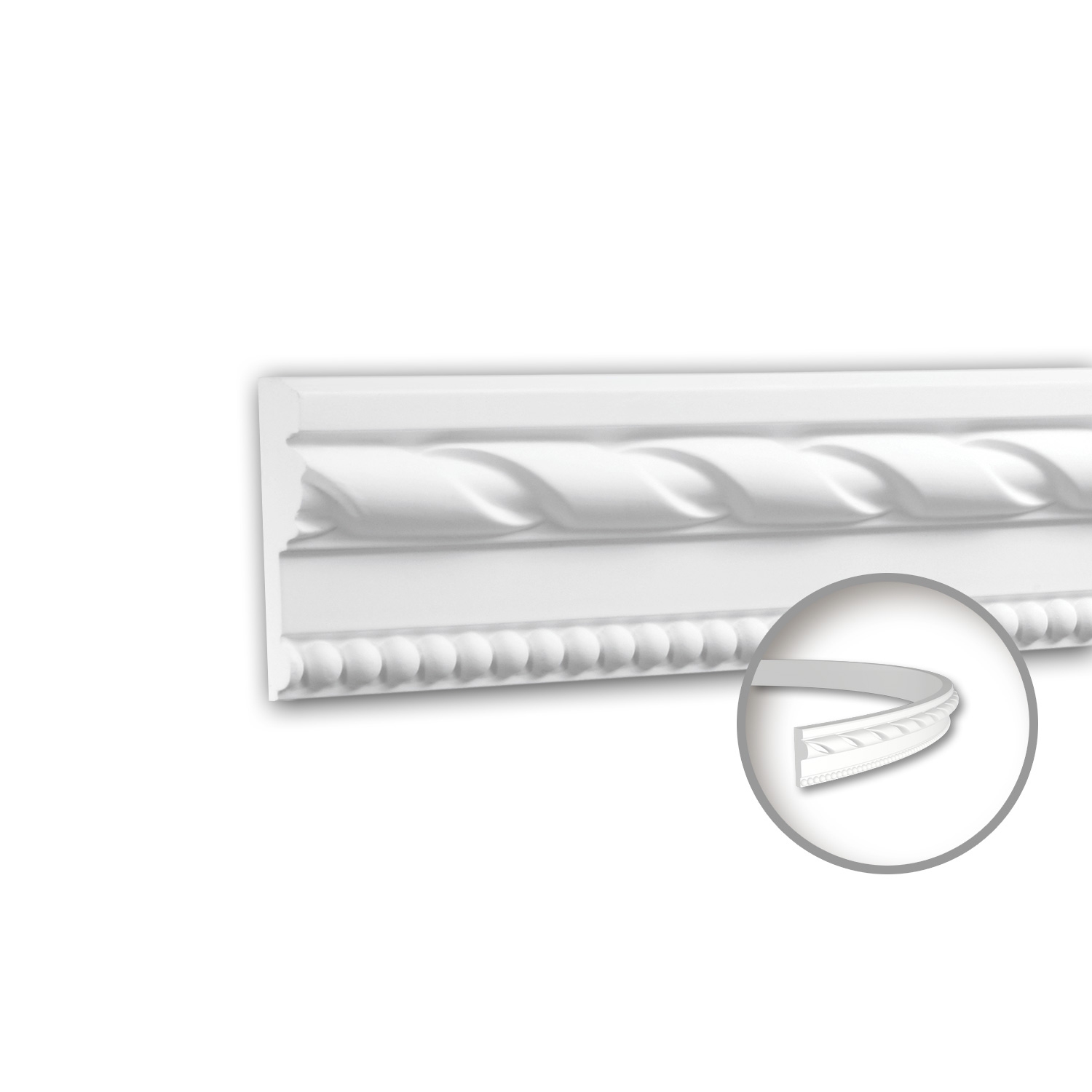 Mostra il prodotto Interior mouldings - Cornice Parete Profhome Decor 151314F del produttore e-Delux