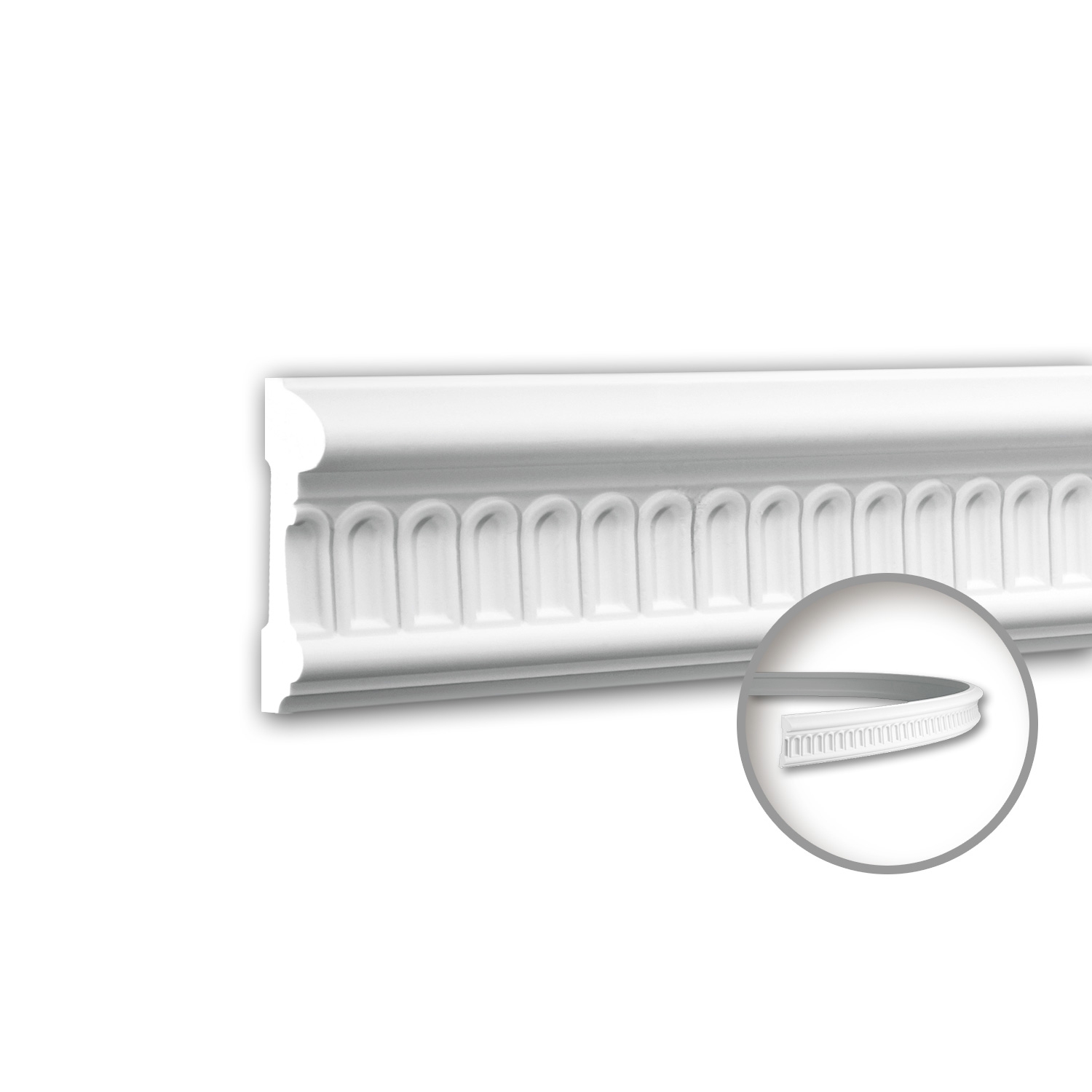 Mostra il prodotto Interior mouldings - Cornice Parete Profhome Decor 151340F del produttore e-Delux