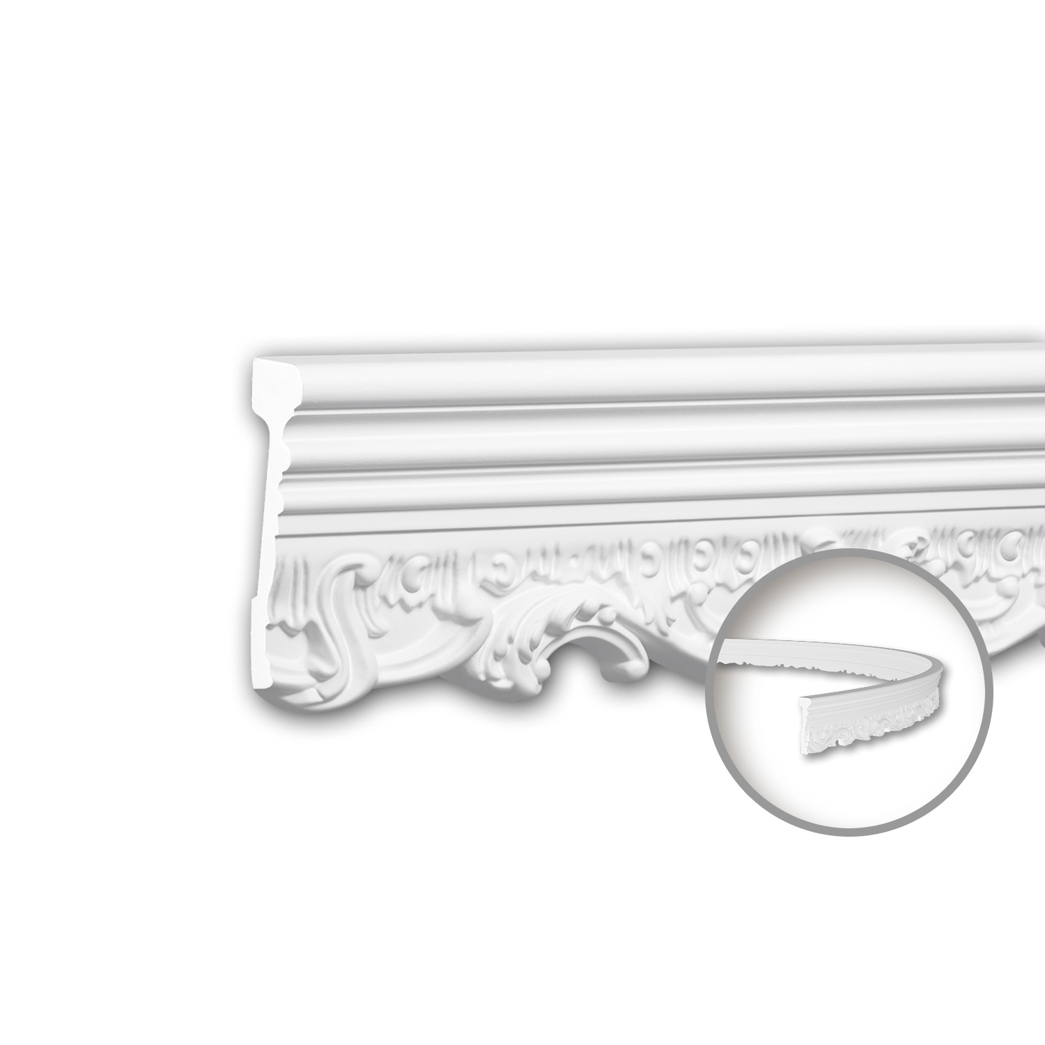 Mostrar el producto Interior mouldings - Moldura para pared Profhome Decor 151368F del fabricante e-Delux