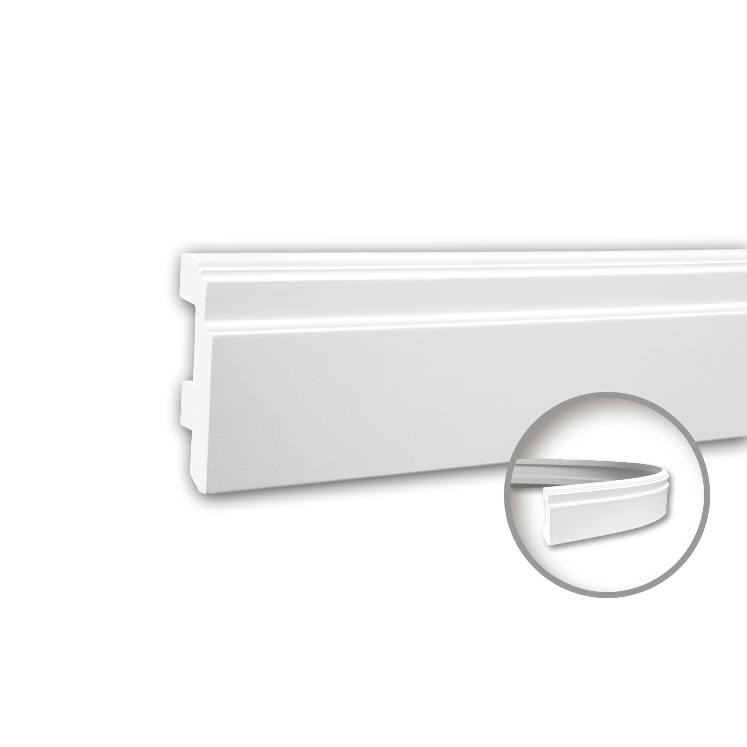 Display product Interior mouldings - Skirting Profhome 153101F from manufacturer e-Delux