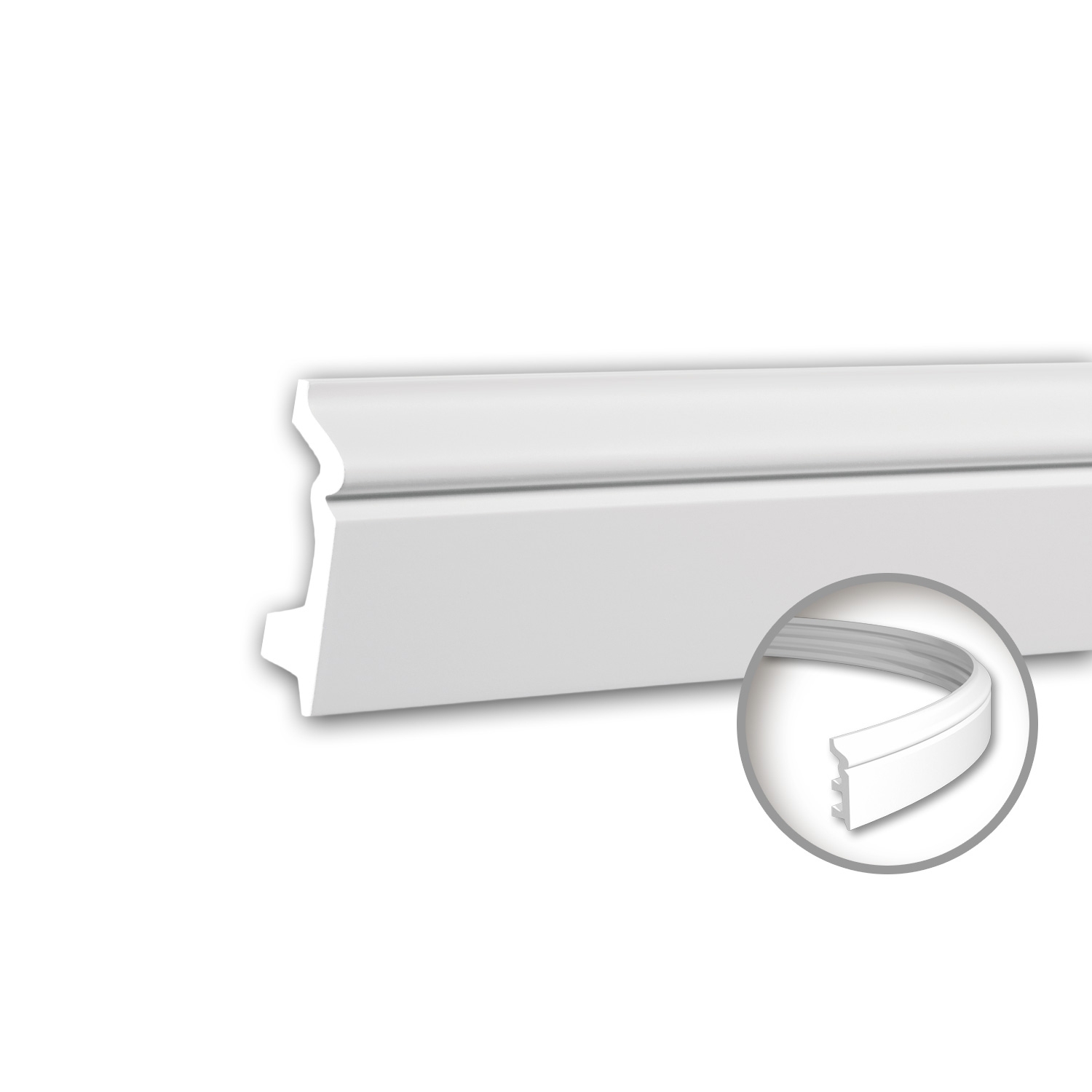 Produkt Interior mouldings - Sockelleiste Profhome Decor 153107F des Herstellers e-Delux anzeigen