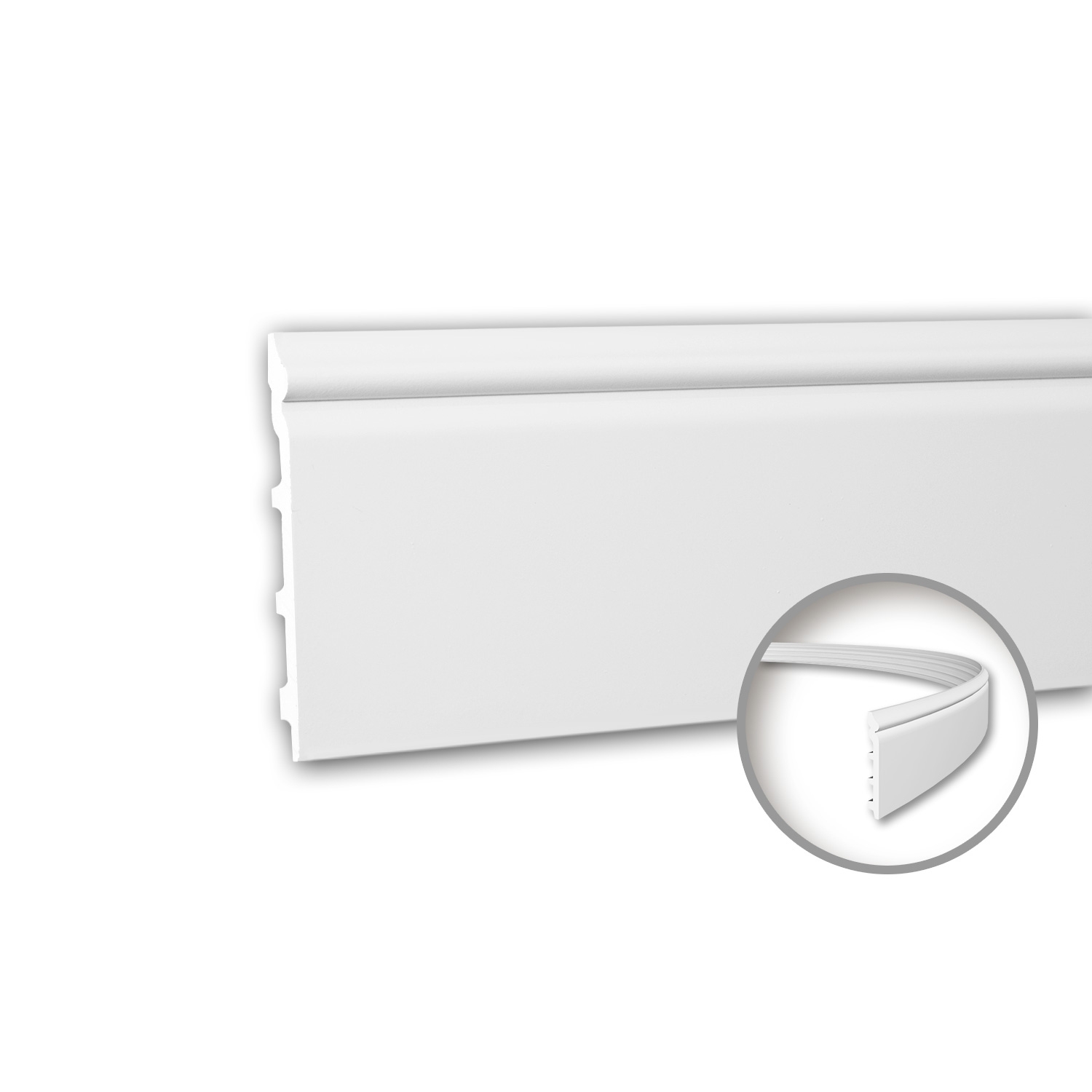 Mostra il prodotto Interior mouldings - Battiscopa Profhome Decor 153110F del produttore e-Delux
