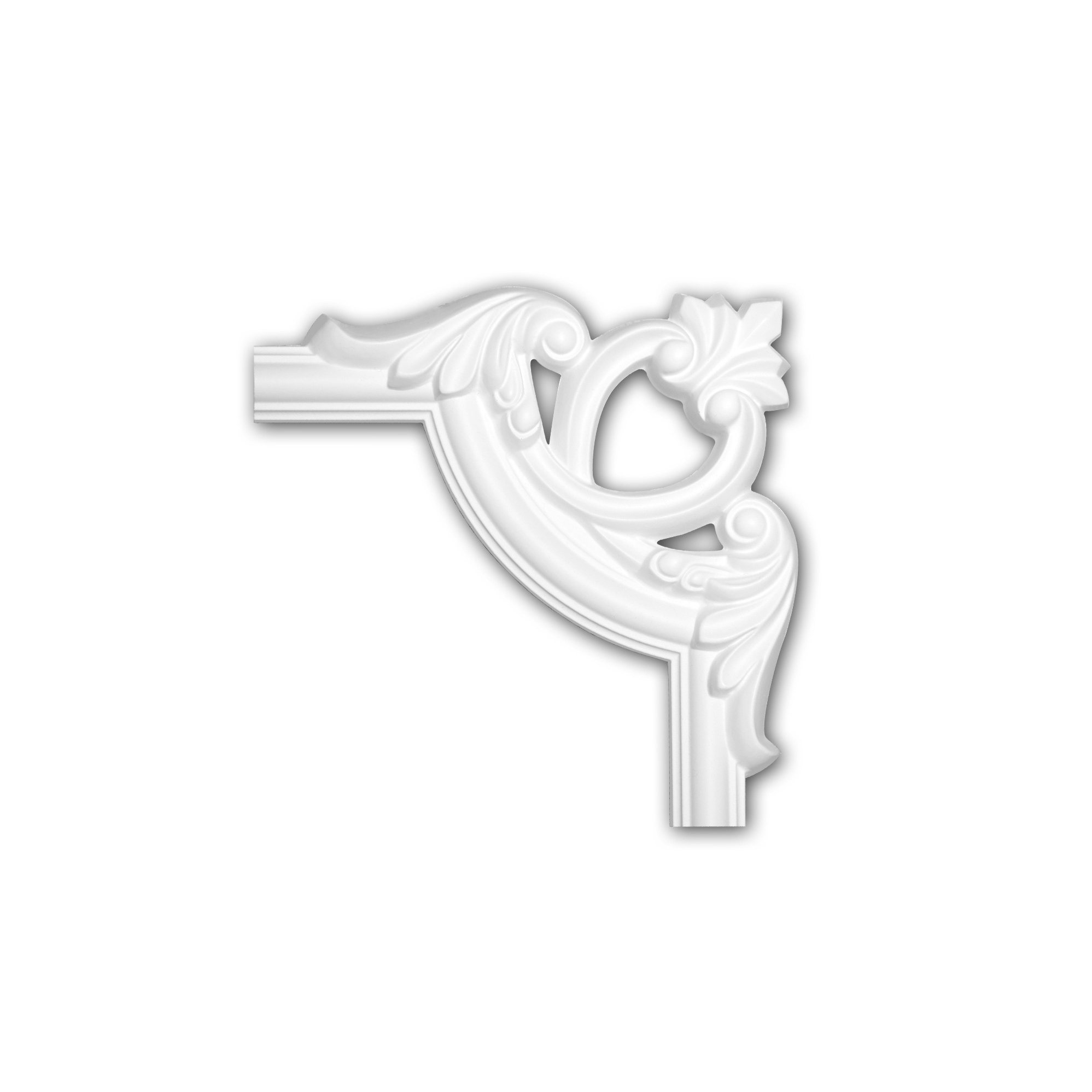 Mostra il prodotto Interior mouldings - Elemento angolare Profhome Decor 152285 del produttore e-Delux