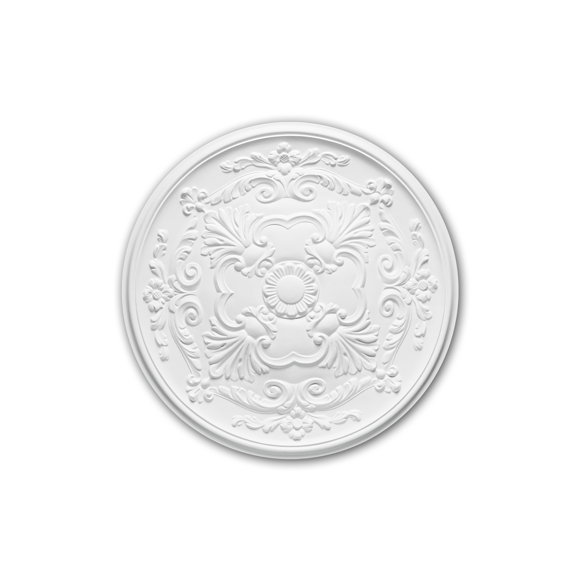 Mostra il prodotto Interior mouldings - Rosone soffitto parete Profhome Decor 156024 del produttore e-Delux