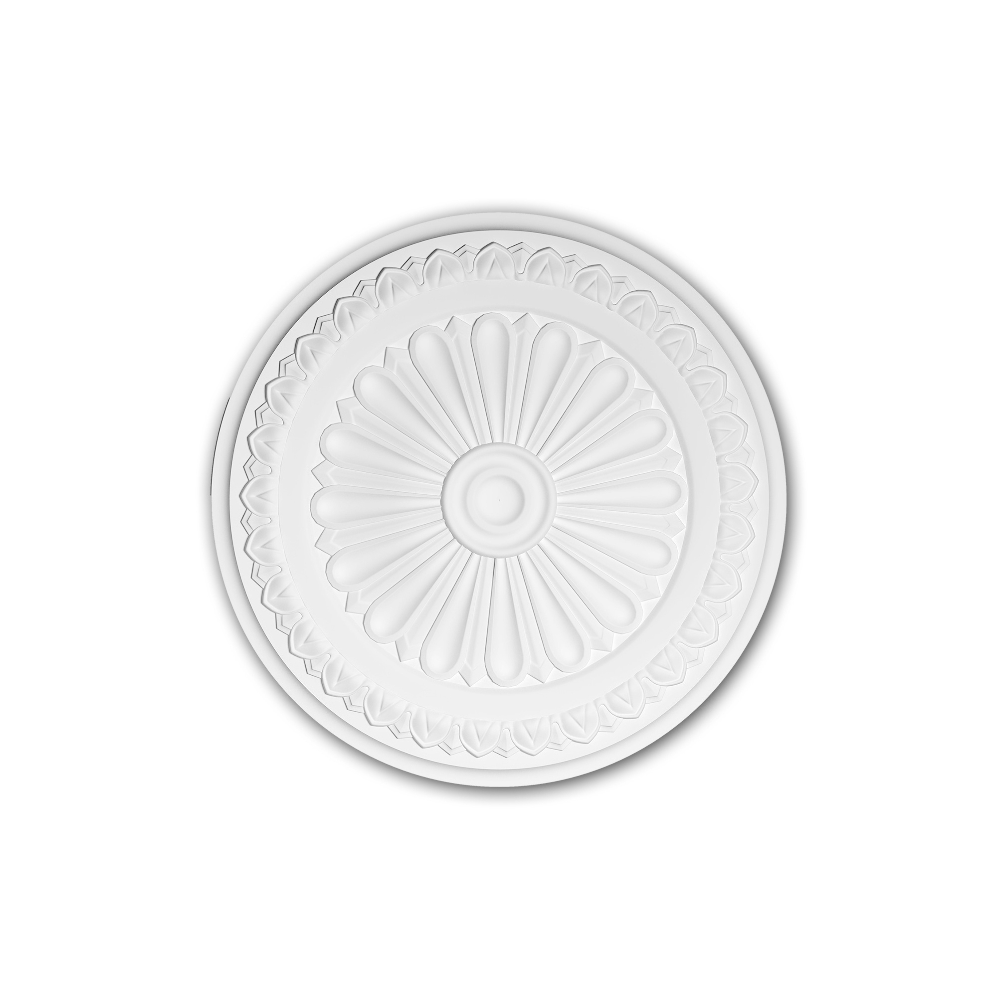 Mostra il prodotto Interior mouldings - Rosone soffitto parete Profhome Decor 156037 del produttore e-Delux