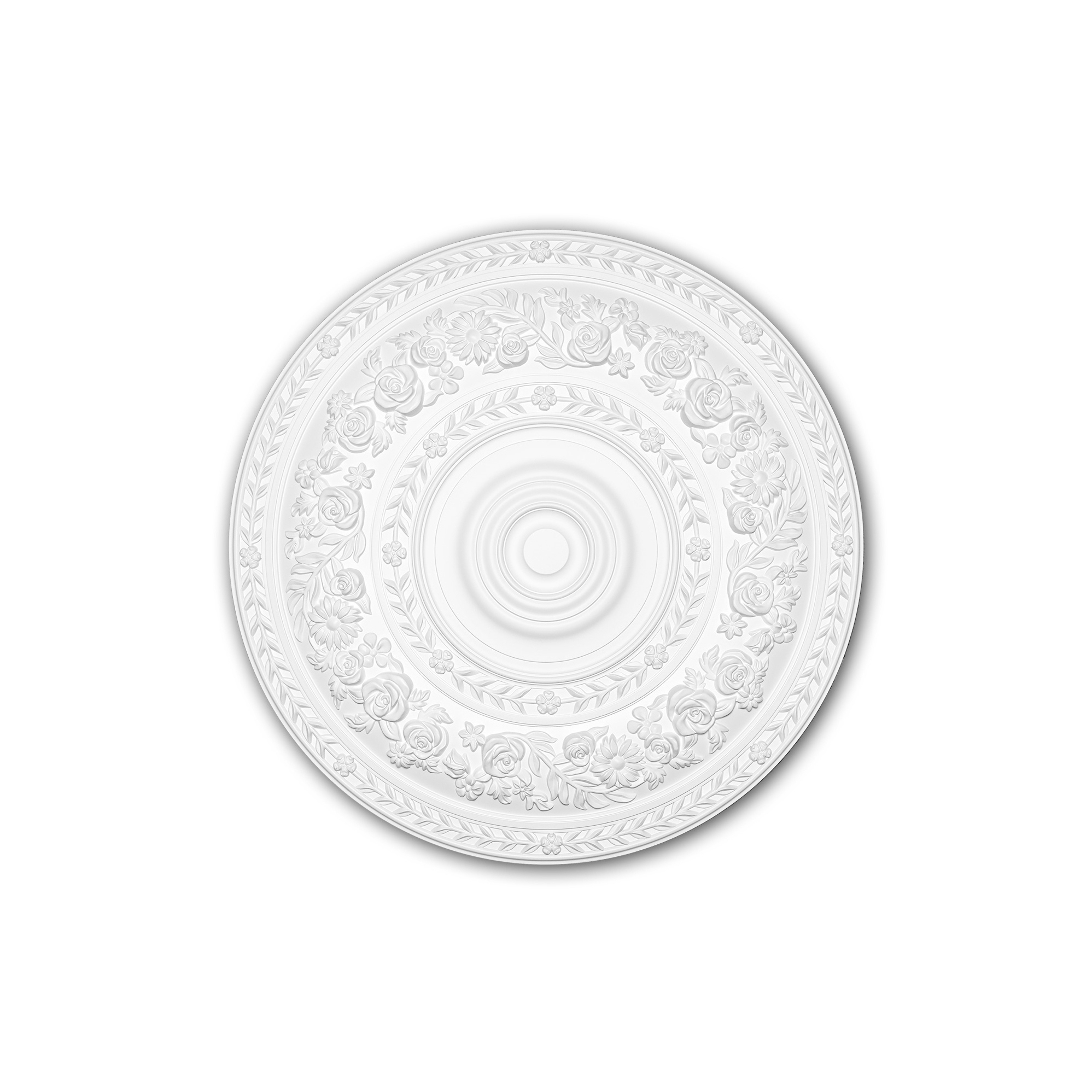 Mostra il prodotto Interior mouldings - Rosone soffitto parete Profhome Decor 156046 del produttore e-Delux