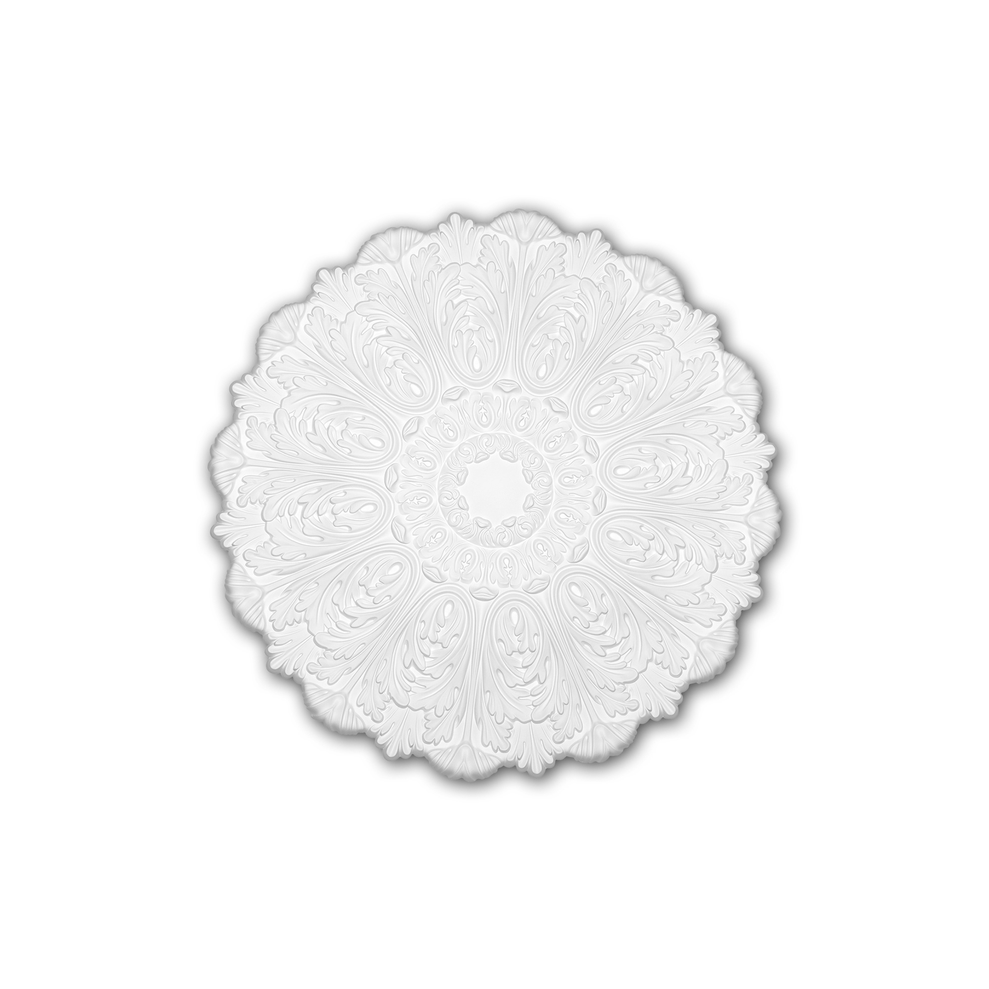 Mostra il prodotto Interior mouldings - Rosone soffitto parete Profhome Decor 156055 del produttore e-Delux