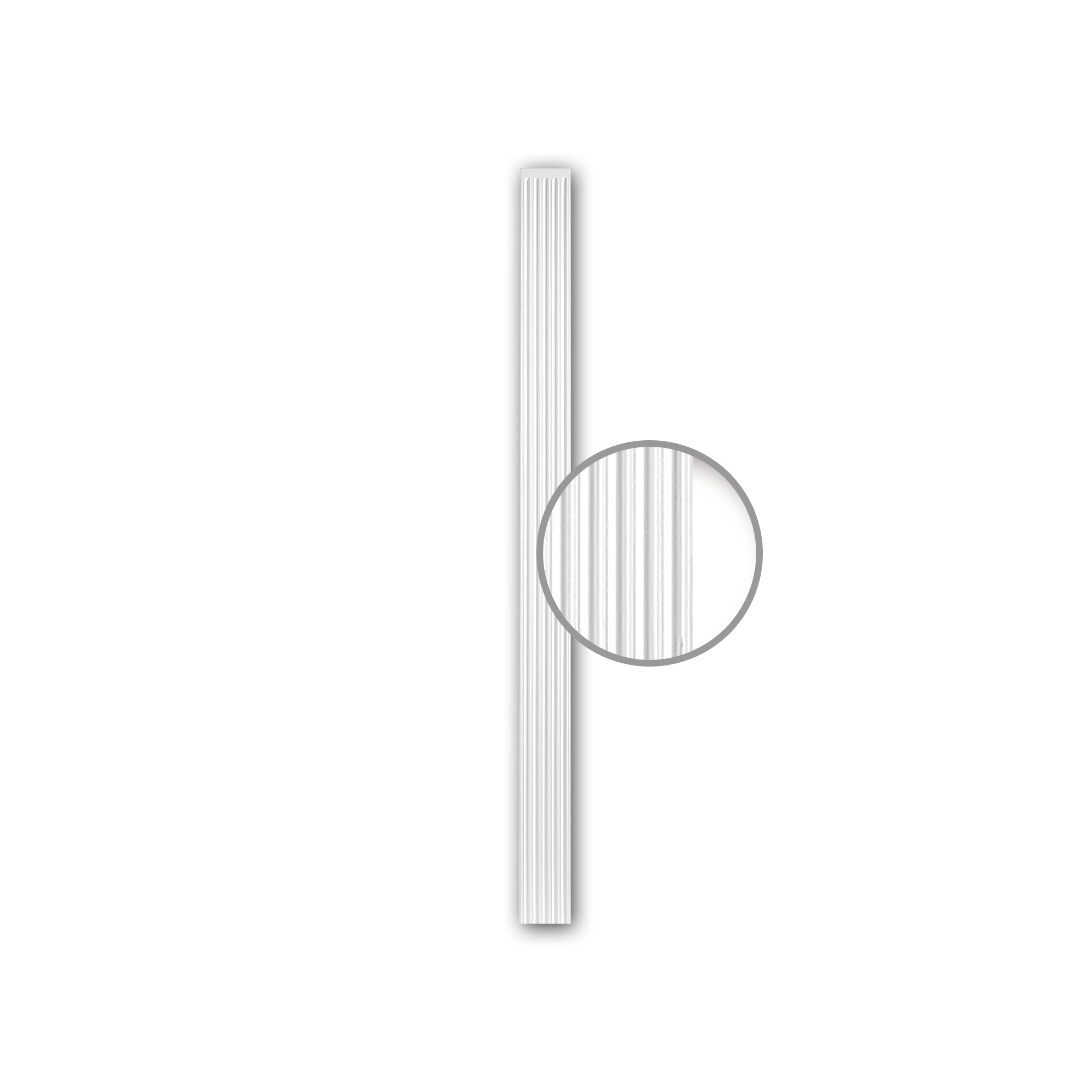 Display product Interior mouldings - Pilaster shaft Profhome 122010 from manufacturer e-Delux