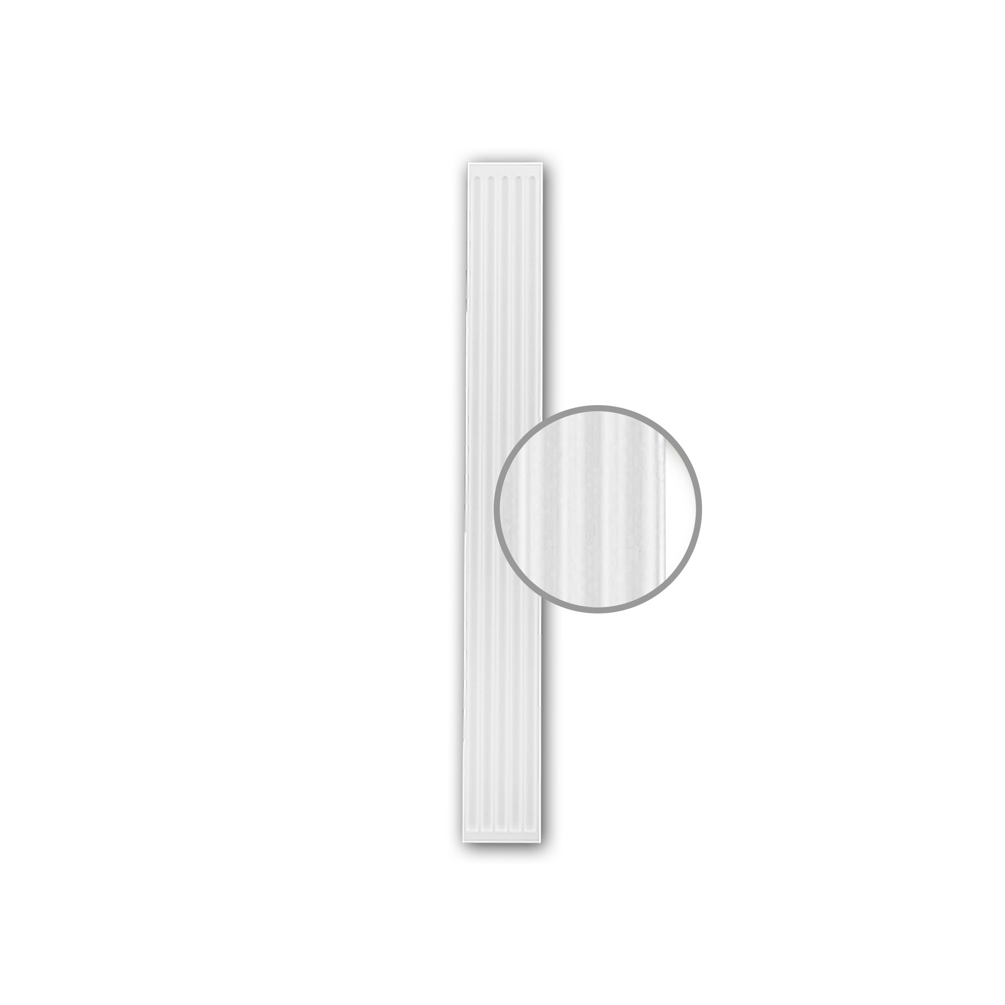 Display product Interior mouldings - Pilaster shaft Profhome 122200 from manufacturer e-Delux
