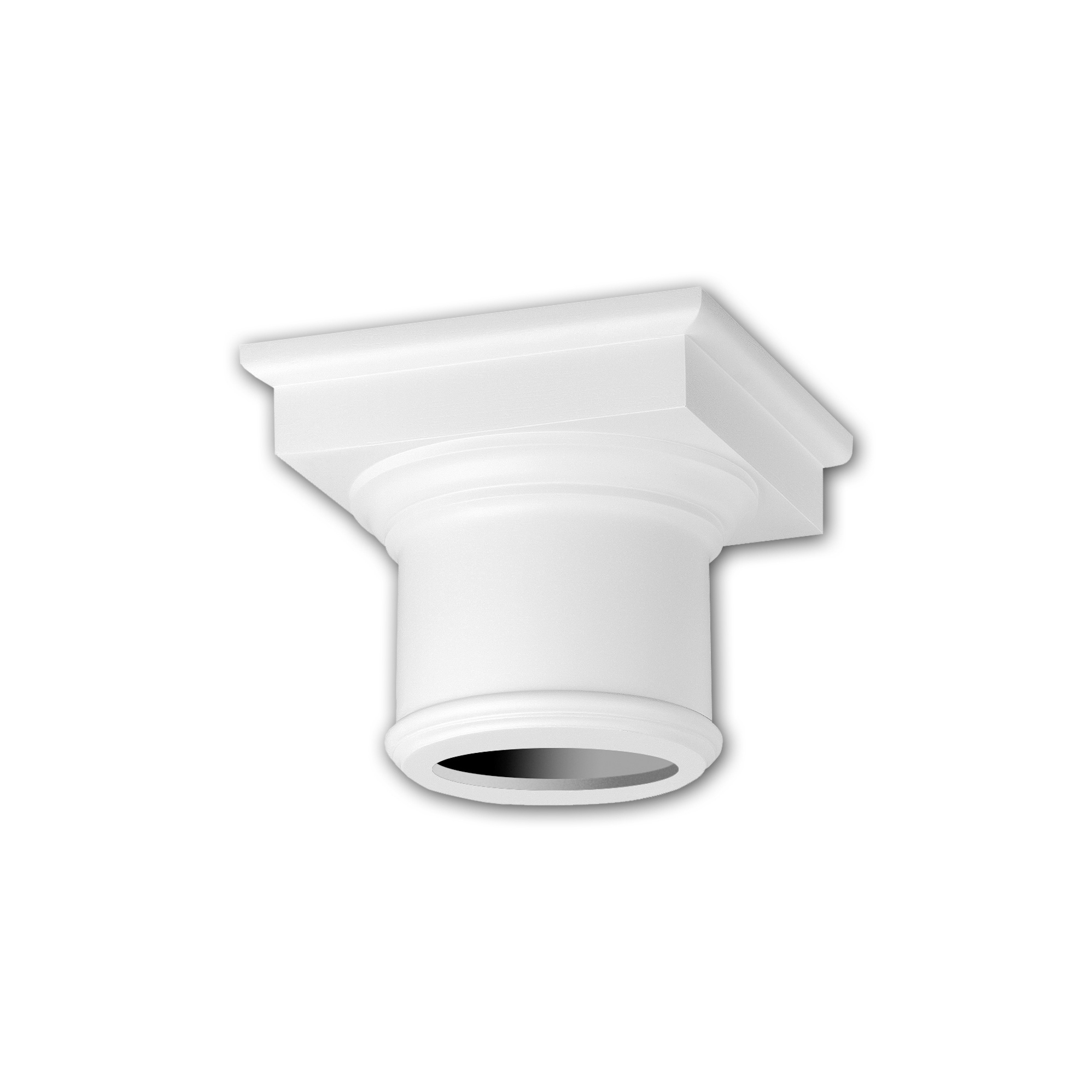 Mostra il prodotto Interior mouldings - Capitello colonna completa Profhome Decor 111002 del produttore e-Delux